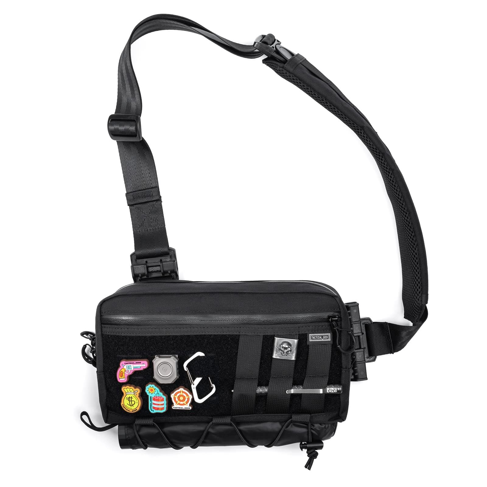 Crossbody Shoulder Bag, Multipurpose Daypack, Chest Backpack Casual Sling Bag for Men & Women