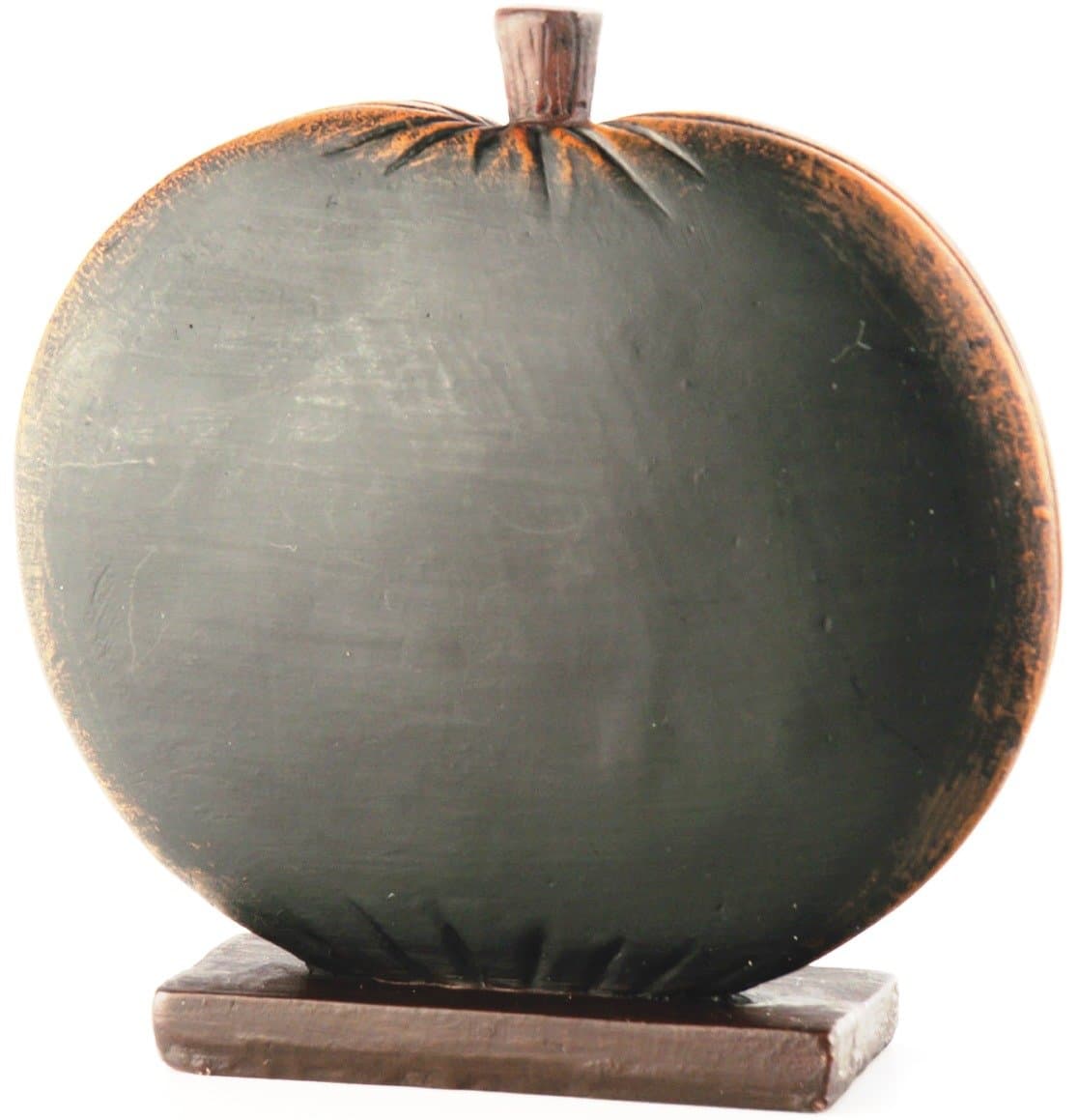 October Hill Decorative Black Chalkboard Pumpkin Place Card Holder/Menu Buffet Label, Mini