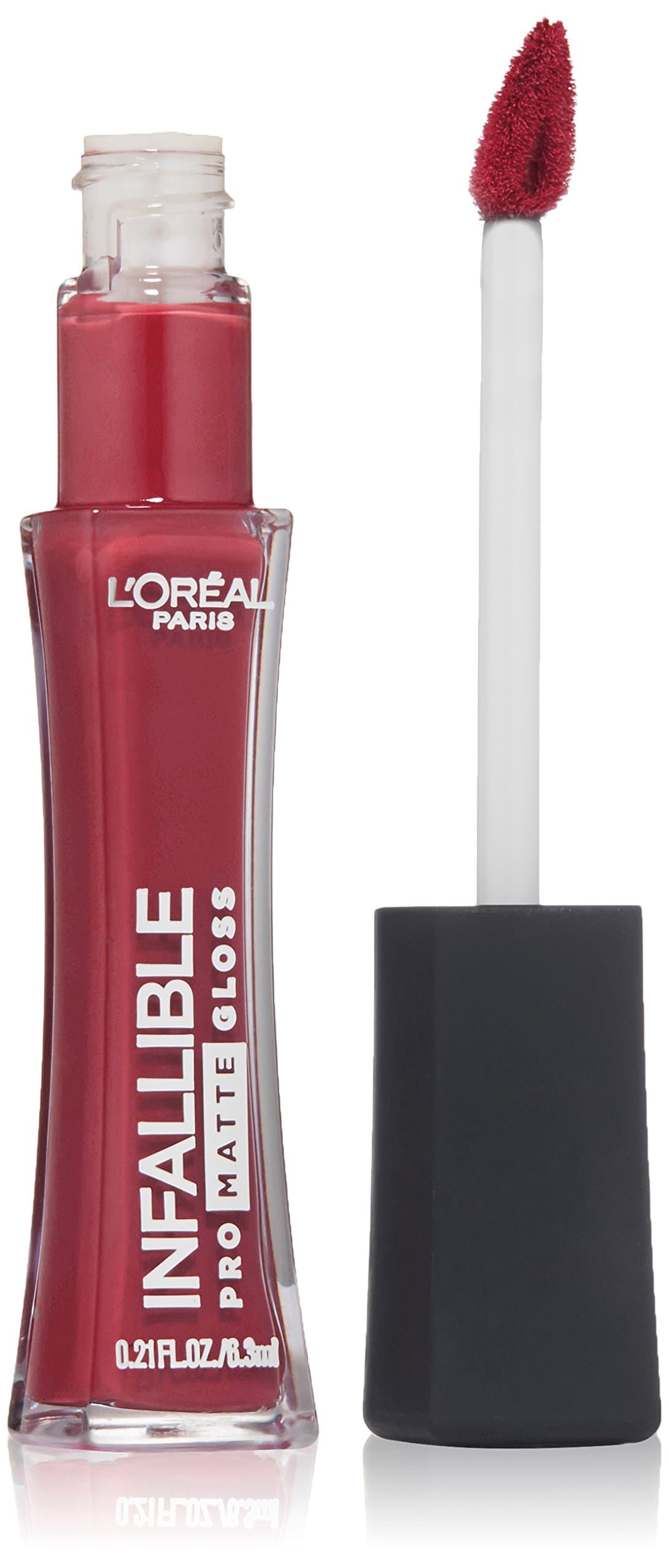 L’Oréal Paris Infallible Lip Pro Matte Gloss, Rouge Envy, 0.21 fl. oz.