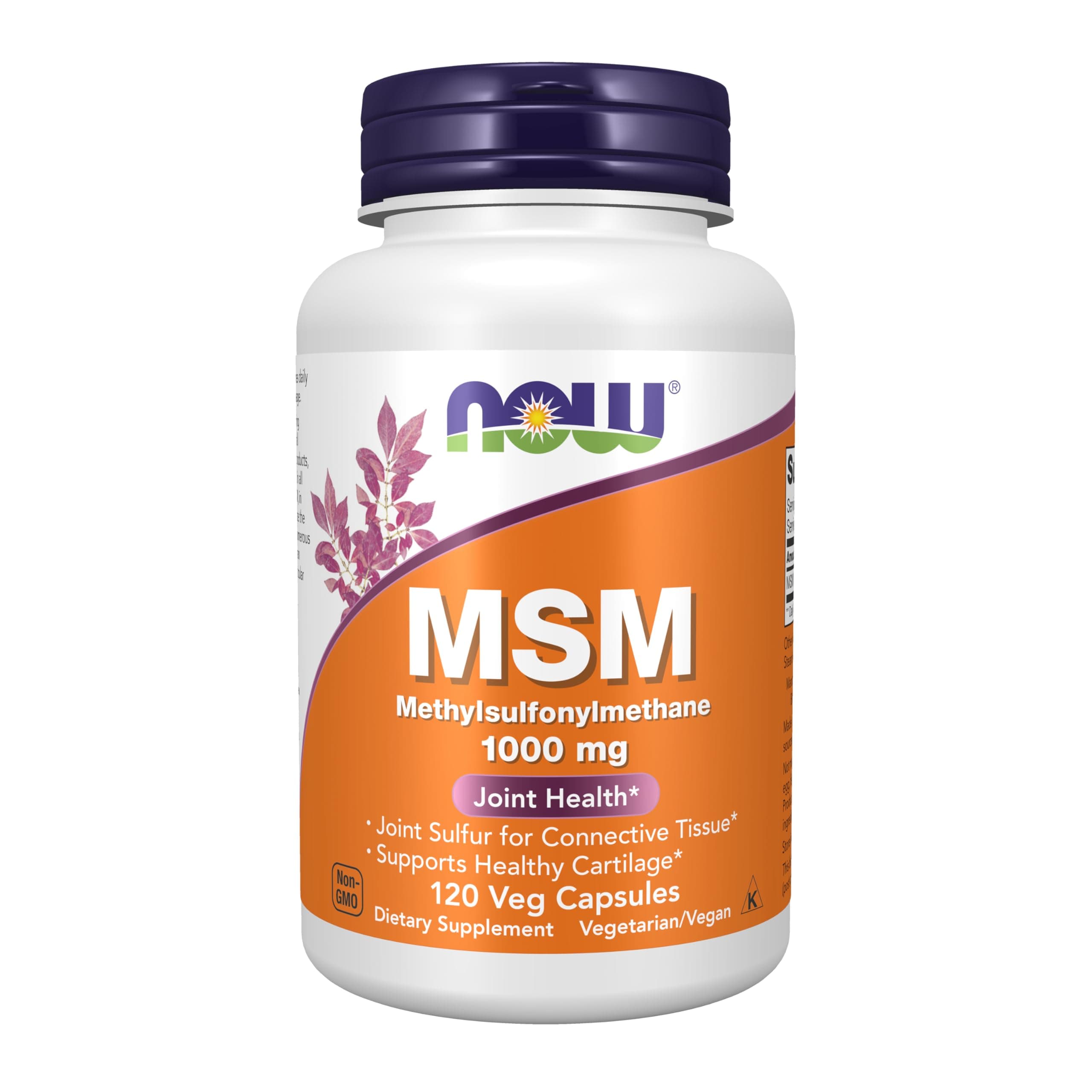 Msm 1000mg, 120 Capsules