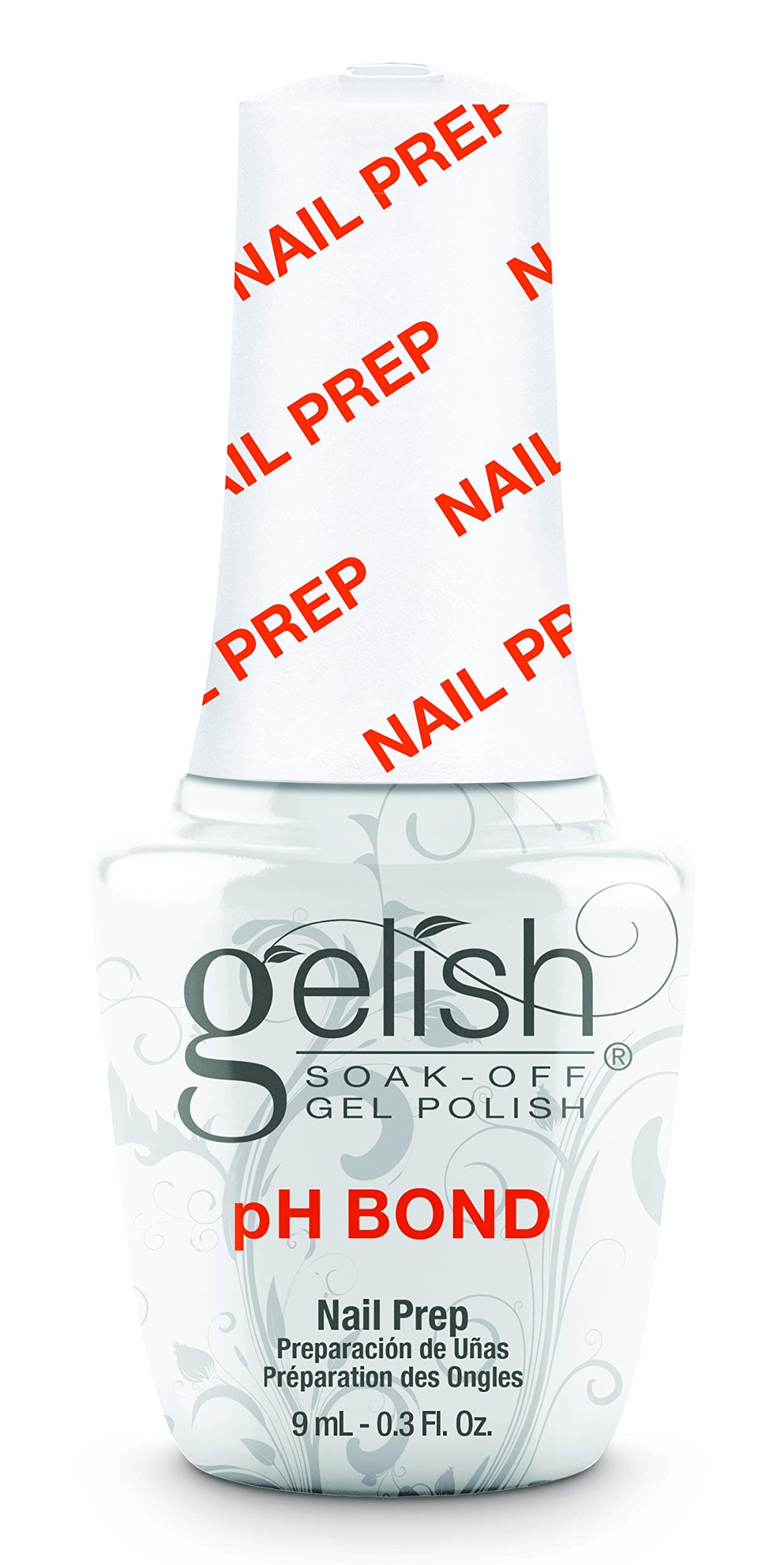 Mini pH Bond Nail Prep - pH Balancing Primer for Enhanced Gel Adhesion, Quick-Drying Formula, Nail Preparation for Long-Lasting Manicures, 0.3 oz.
