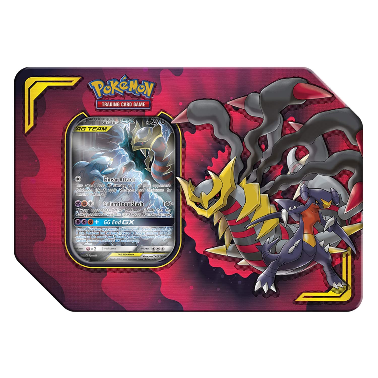 Pokemon TCG: Power Partnership Tag Team Tin, Garchomp & Giratina