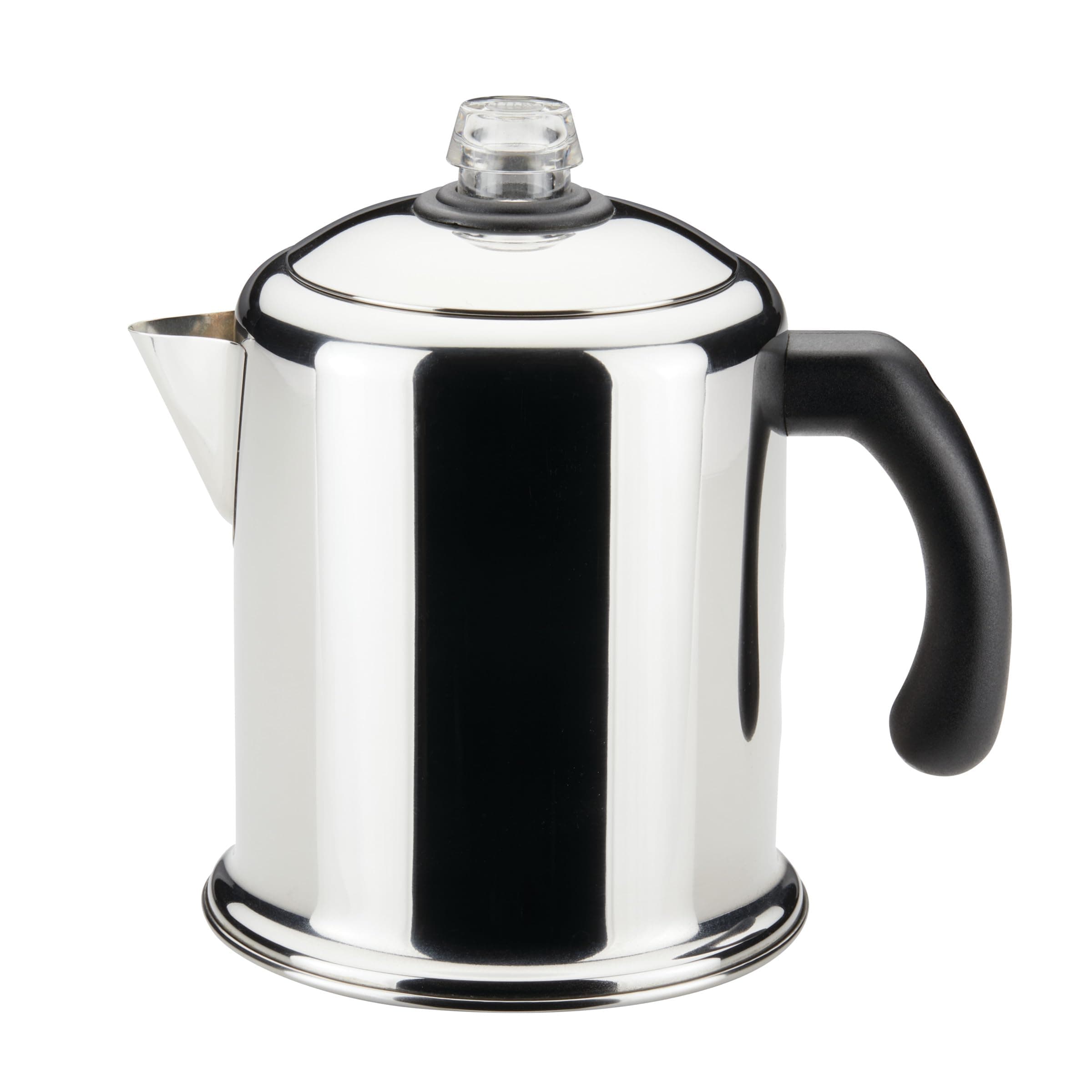 Classic Yosemite Stainless Steel Stovetop Coffee Percolator - 8 Cup, Silver