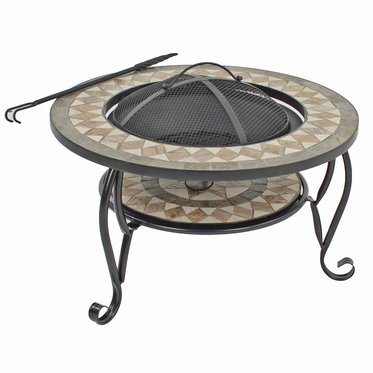 SUMMER TERRACE BRAVA FIRE PIT Low