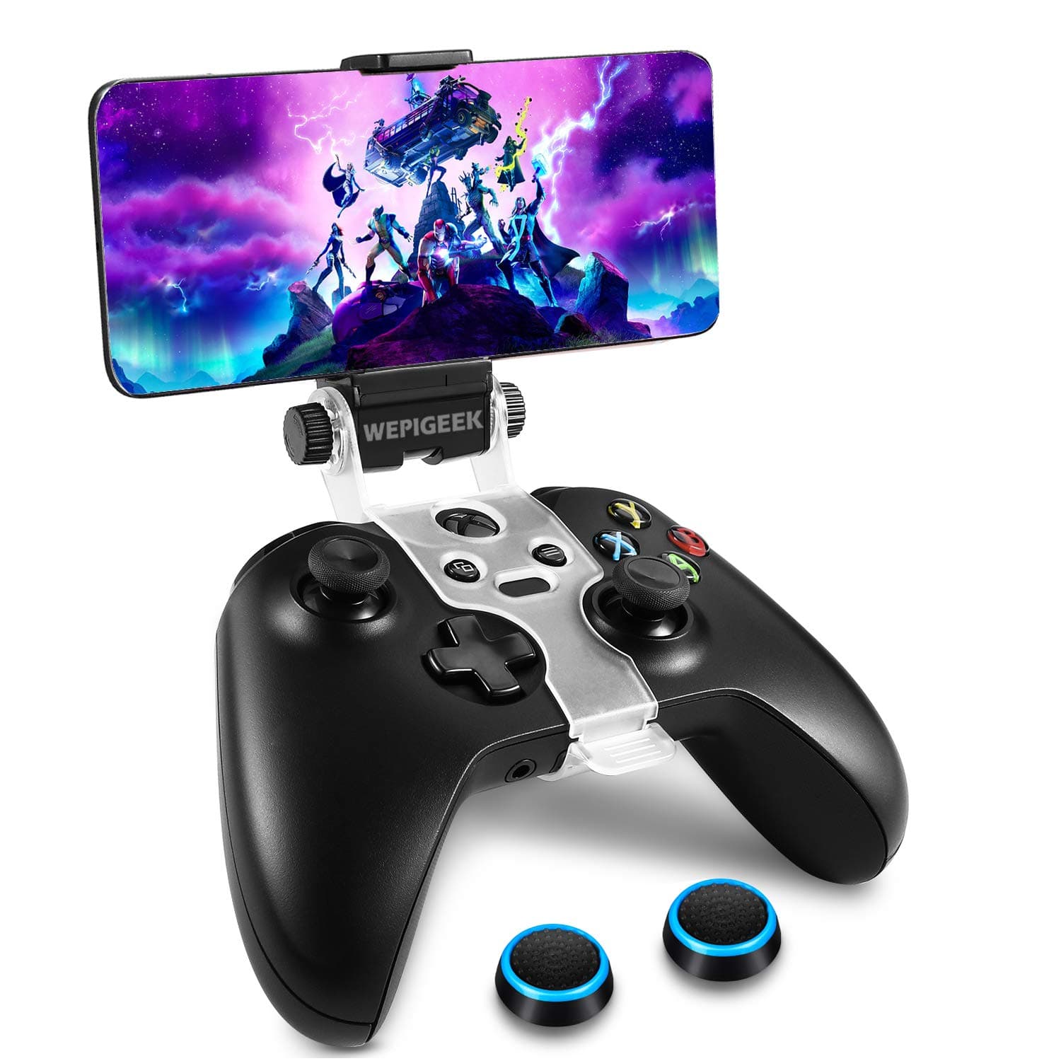 Adjustable Wireless Controller Phone Clip Compatible with Xbox/Xbox One/Elite Bluetooth Gamepad