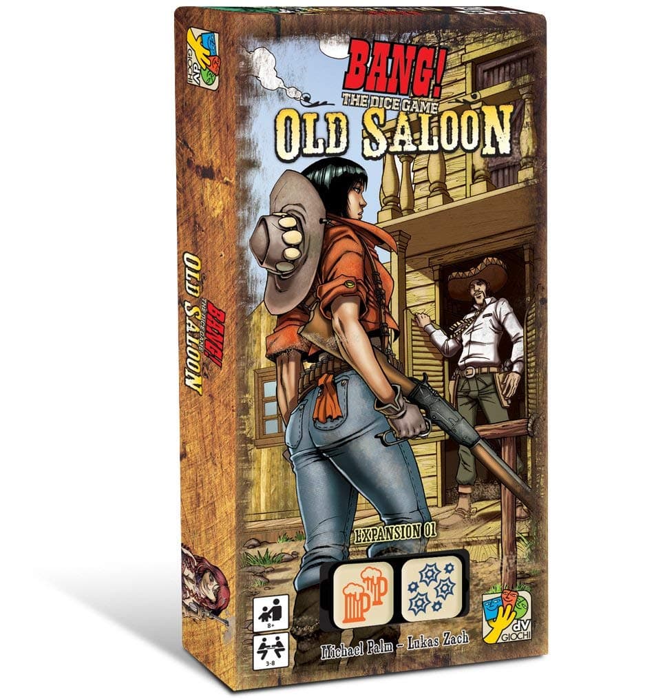 dV Giochi BANG : The Dice Game, Old Saloon Expansion
