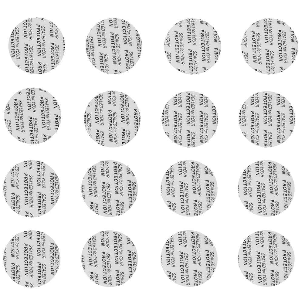 100Pcs 3.5cm Foam Lid Liners Pressure Sensitive Gasket Seals Bottle Jar Lid Cap Liner Foam Safety Tamper Resistant Seals Sealing for Your Protection