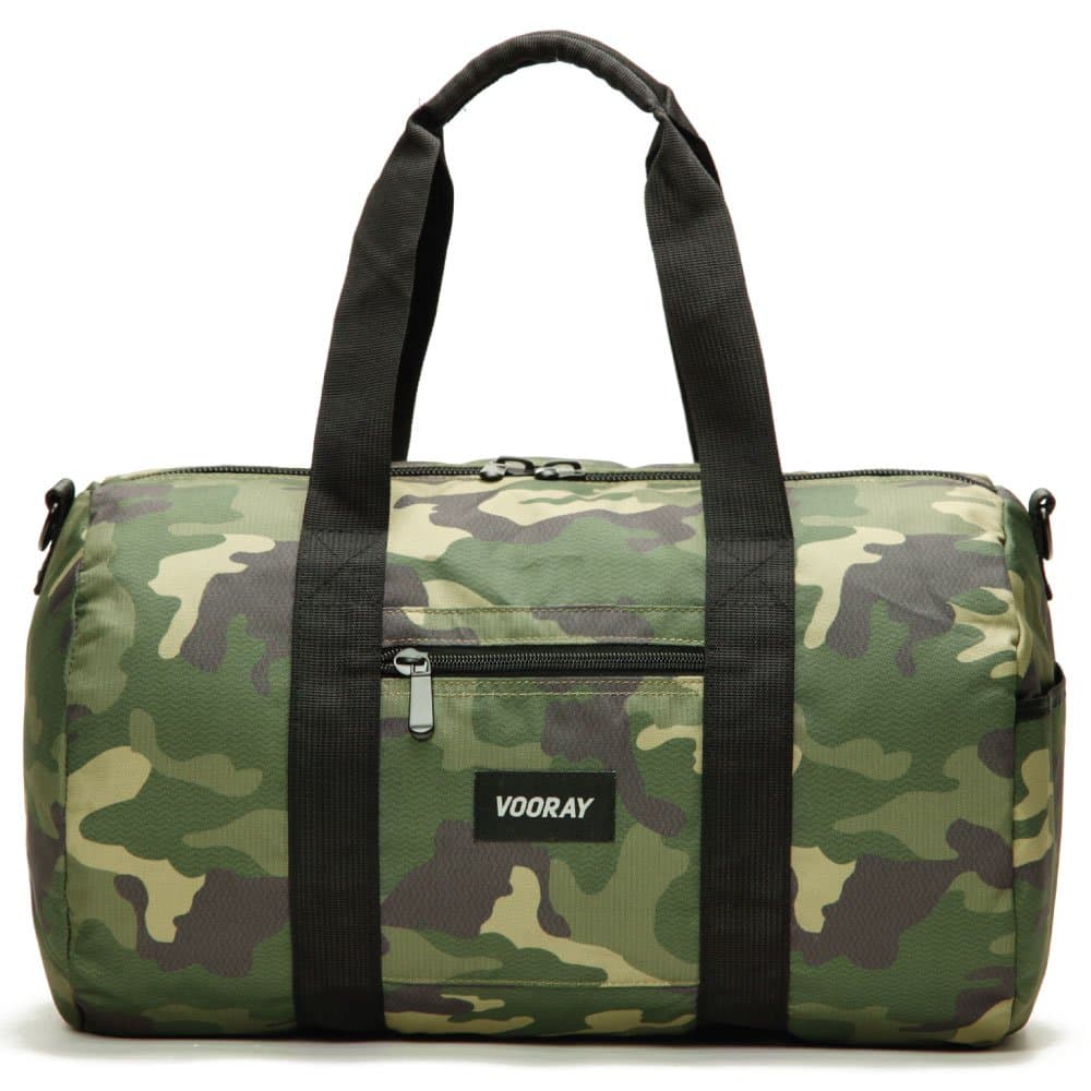 Vooray Roadie 16" Small Gym Duffel Bag (Green Camo)