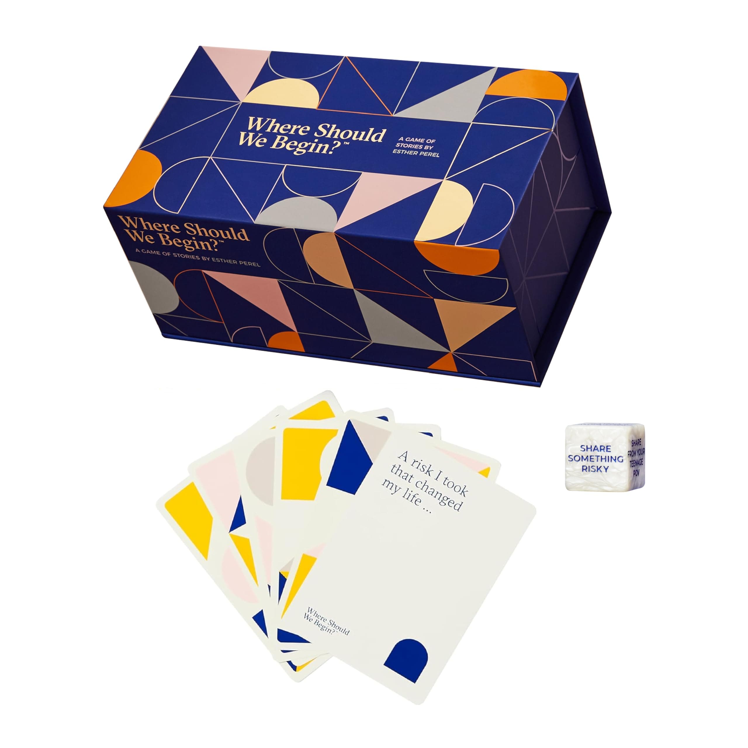 Esther Perel Where Should We Begin? A Game Of Stories - Conversation Cards For Couples & Friends Interactive With 200 Prompt 2-6 Player Card Games Date Night