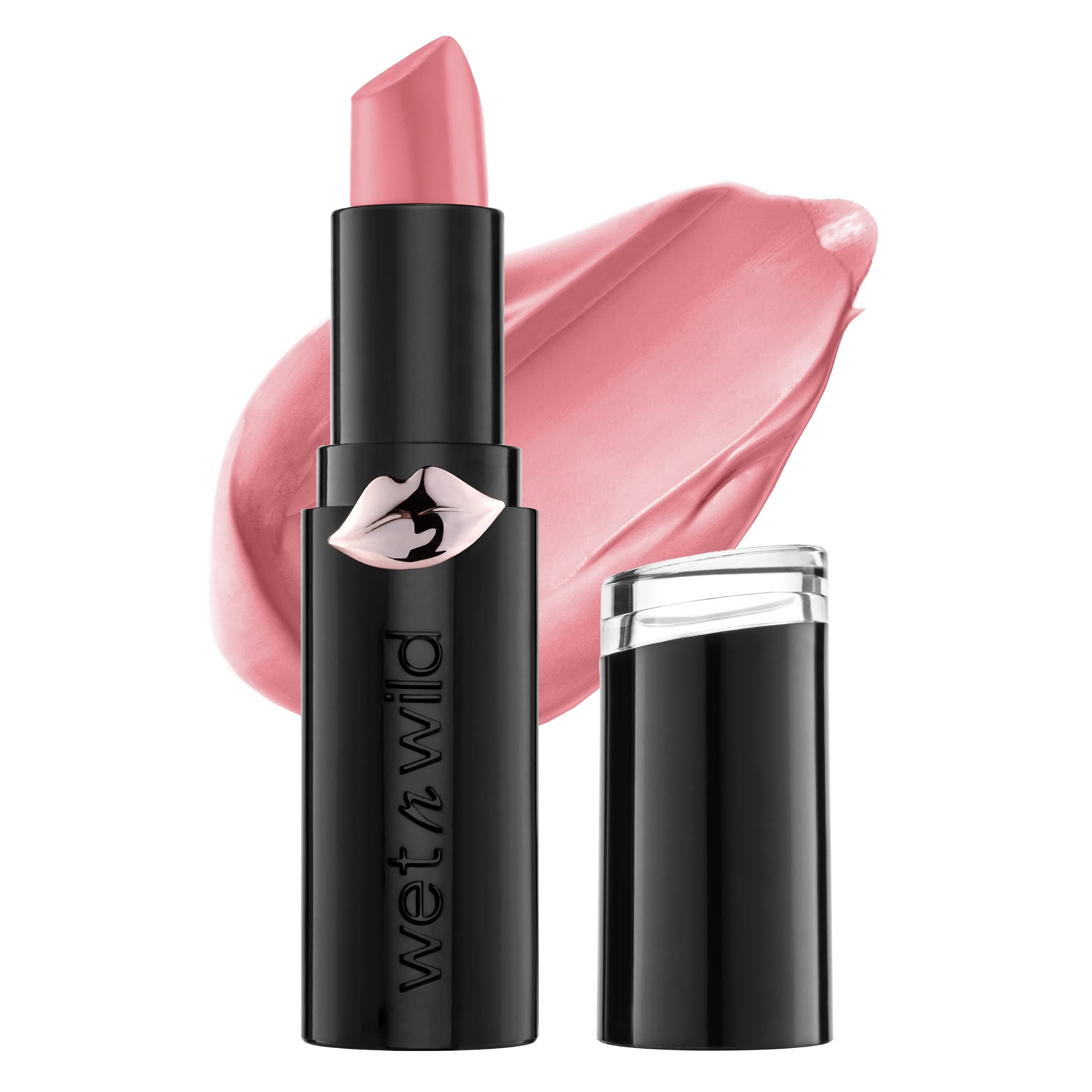 Mega Last Matte Lip Color, Semi Matte Hyaluronic Acid Infused, Long Lasting Full Coverage for a Nourishing Pout, Cruelty-Free & Vegan - Think Pink