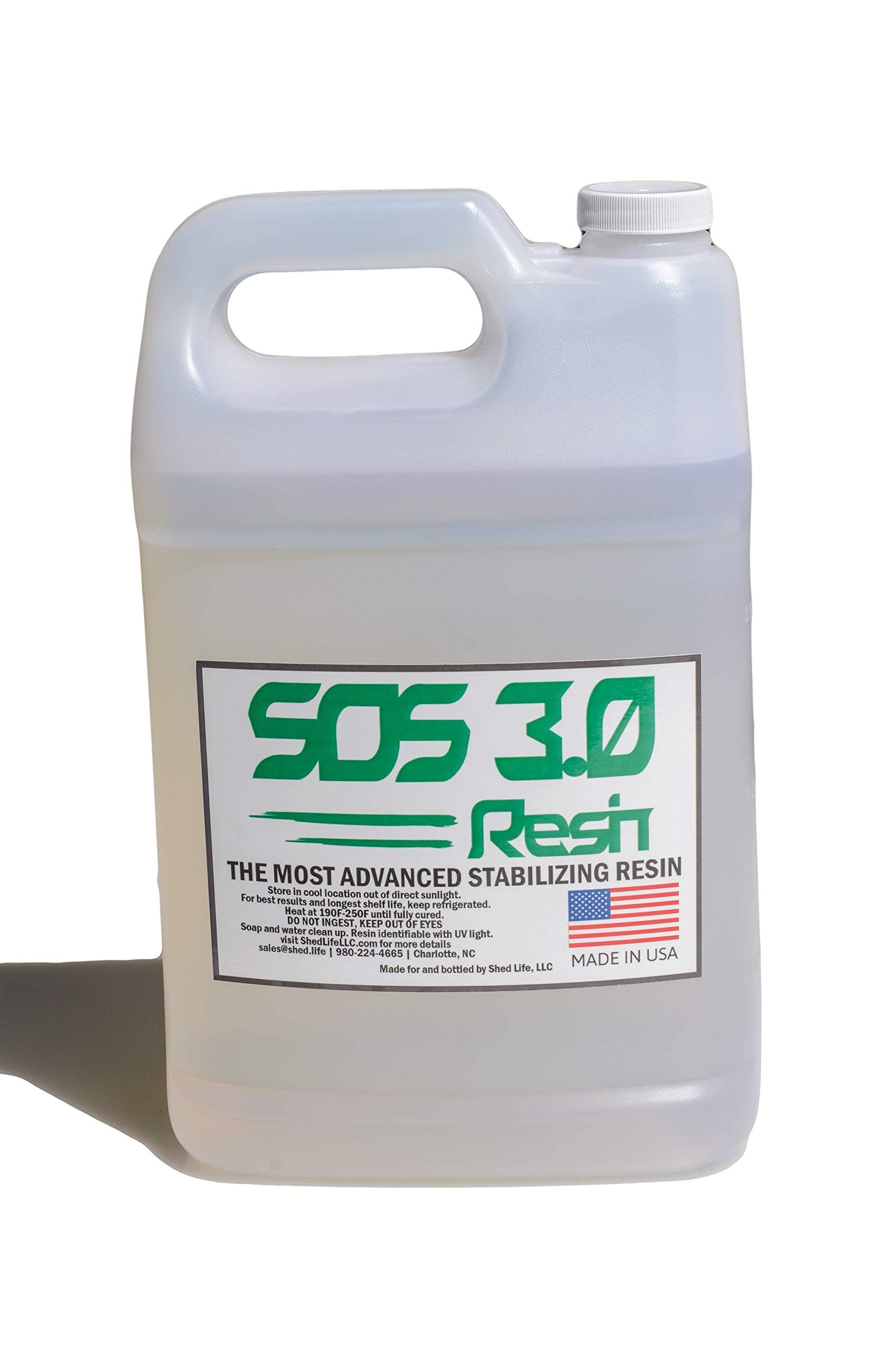 SOS 3.0 Stabilizing Resin for Wood stabilization and Other pourous Materials (1 Gal)