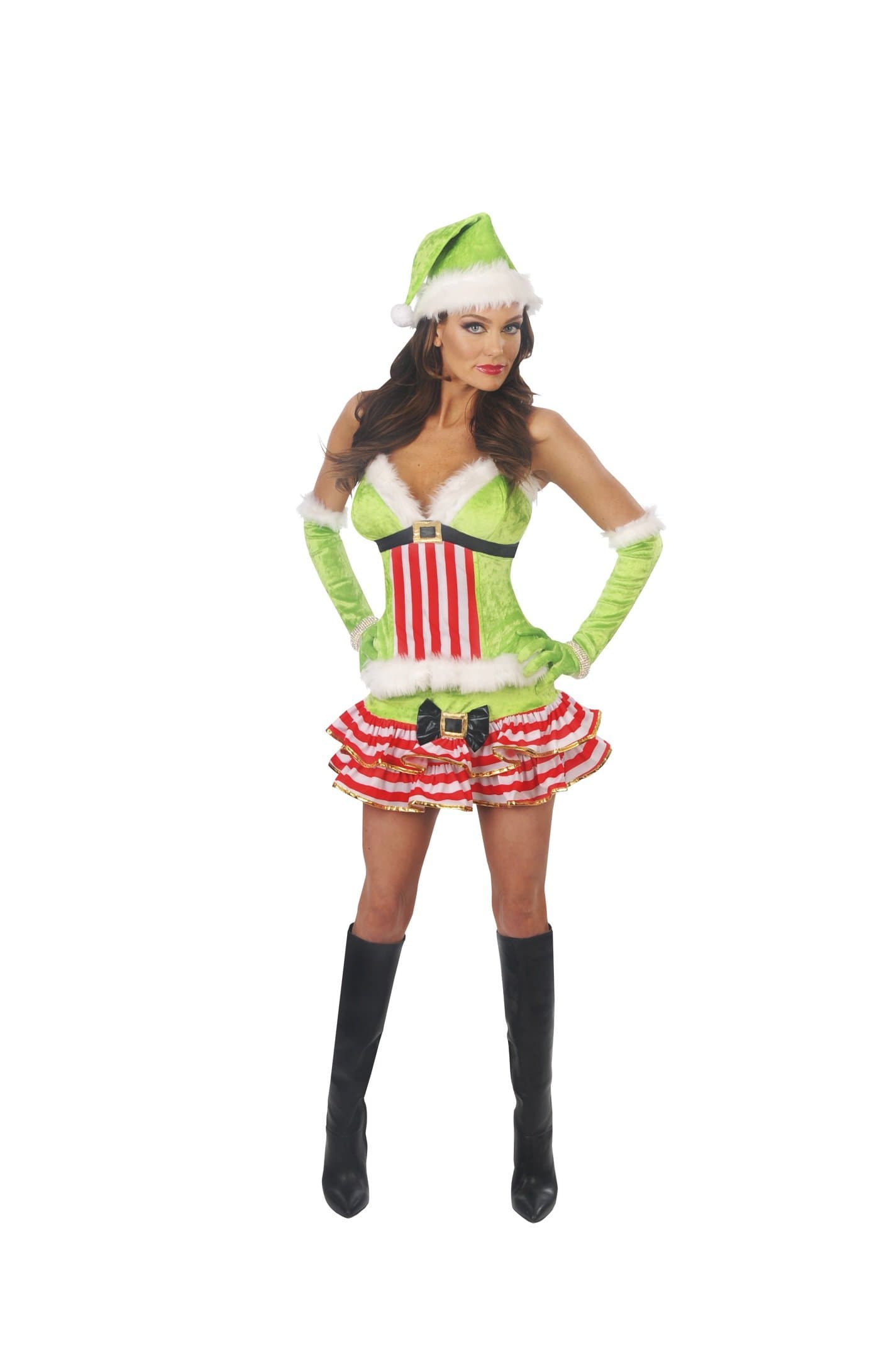 Magik Costumes Women's Sexy Santa Helper Costume