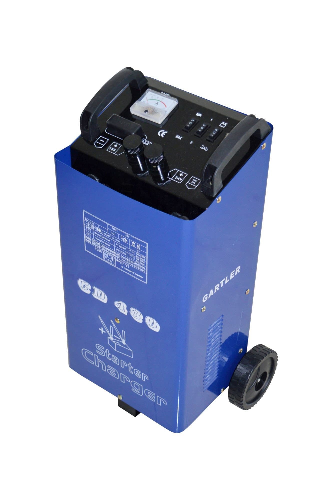 Car Battery Charger 12 V 24 V Booster Battery Charger with Jump Starter