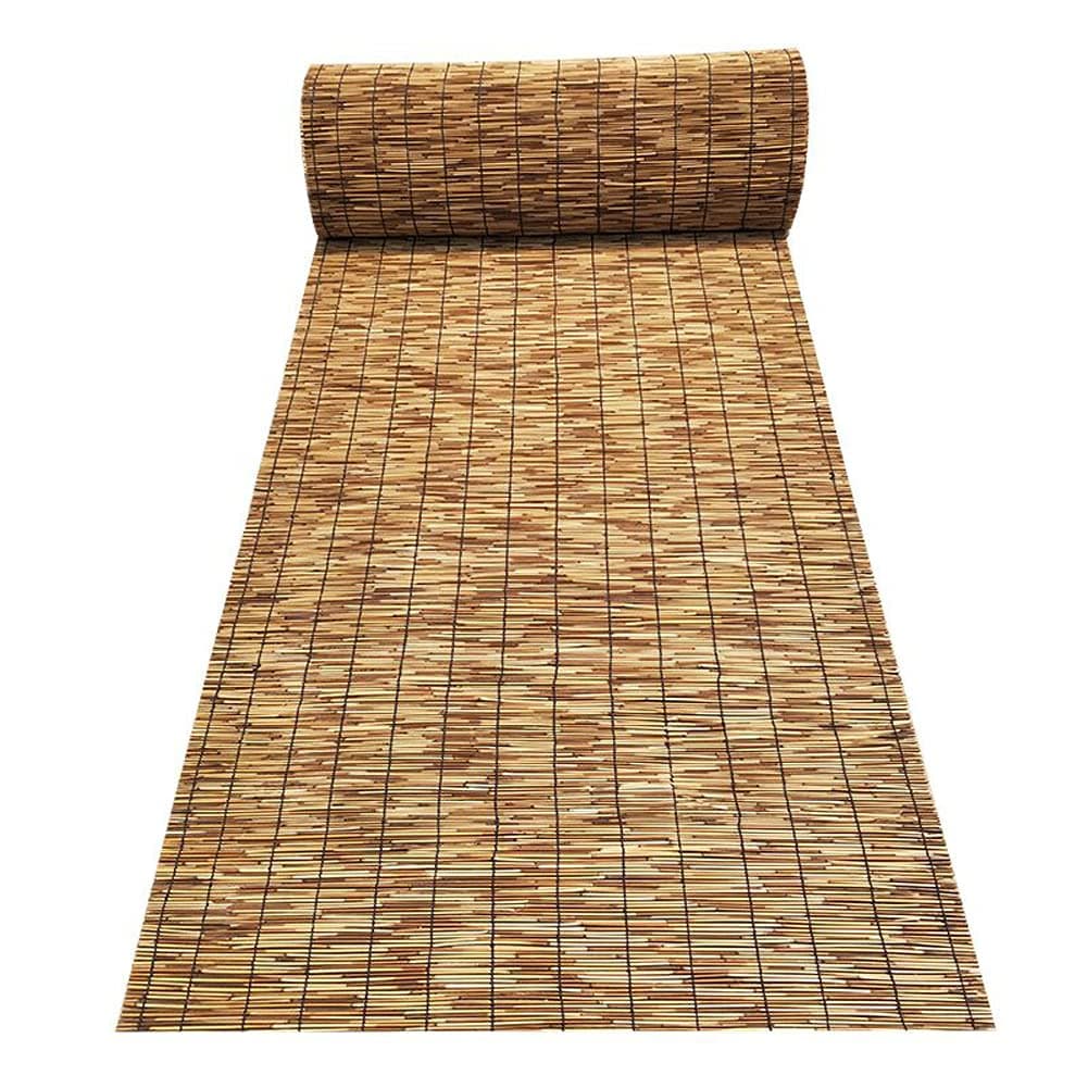 ZJHTK Bamboo Curtain Natural Reed Fence,Eco Privacy Fences Screen Panels Eco-Friendly Garden Fencing Roll Outdoor Cover Netting