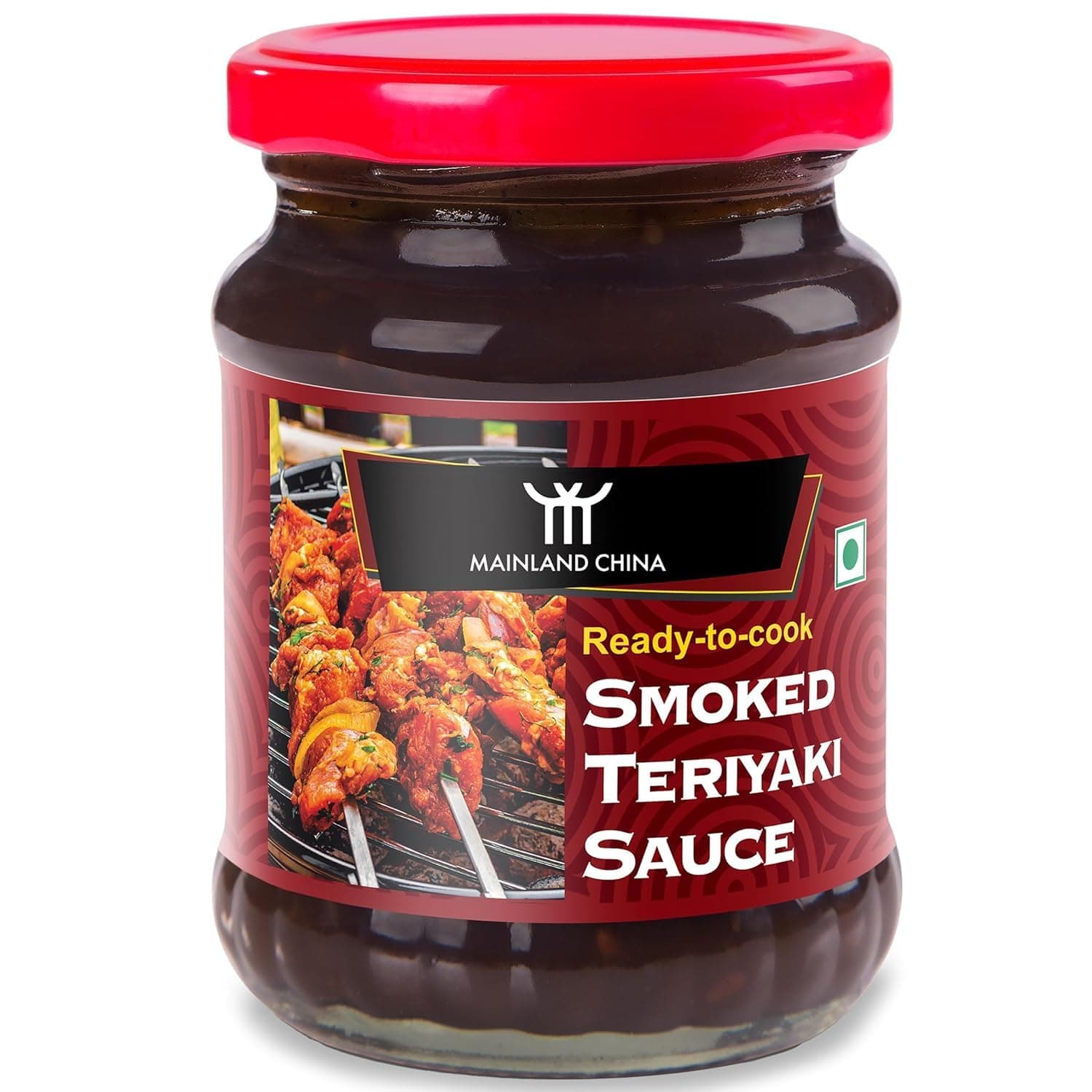 Mainland China Smoked Teriyaki Sauce 225g | Ready to Cook Plant Based Superfood | No Artificial Flavours | Rich in Vitamins & Minerals | Perfect for Stir Fry, Japanese Cuisine & Restaurant Style Meals