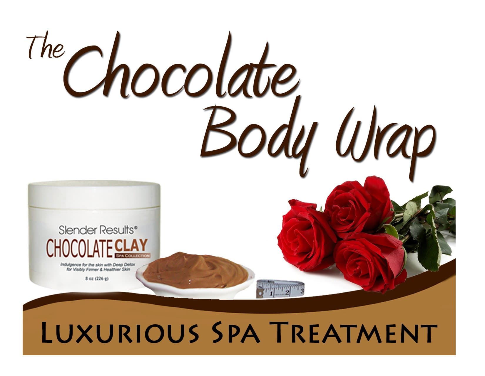 SRESULTS - Chocolate Body Wrap Clay - Wrap Yourself in Luxury!