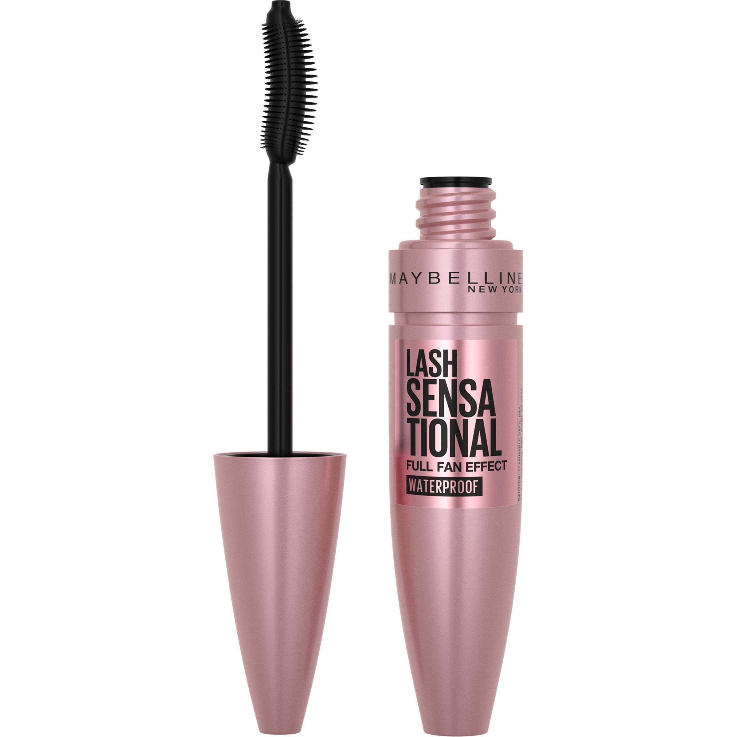 MAYBELLINE - Lash Sensational Mascara Waterproof 01 Very Black - 0.3 fl. oz. (9 ml)