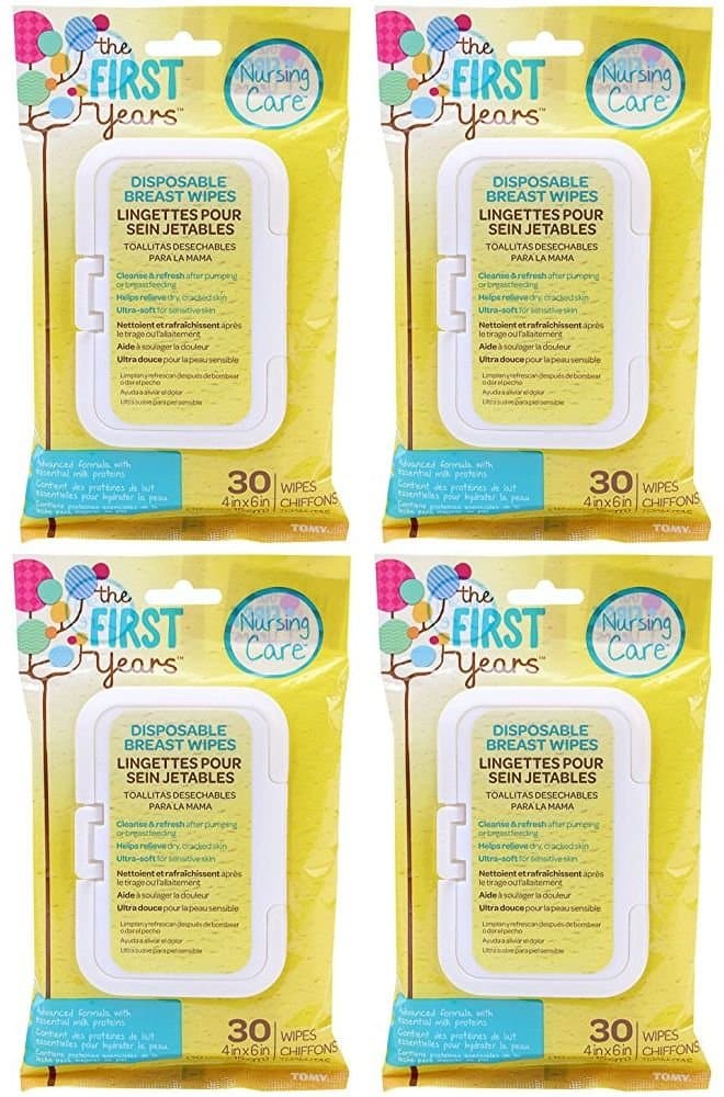 TFY Soothing Breast Wipes (120 Count)