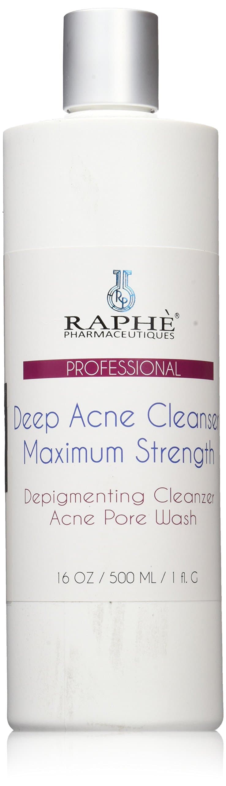 Maximum Strength Deep Skin Acne Cleanser & Depigmenting Wash, 16 oz