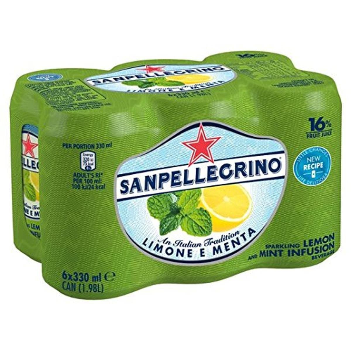 San Pellegrino Lemon & Mint 6 x 330ml