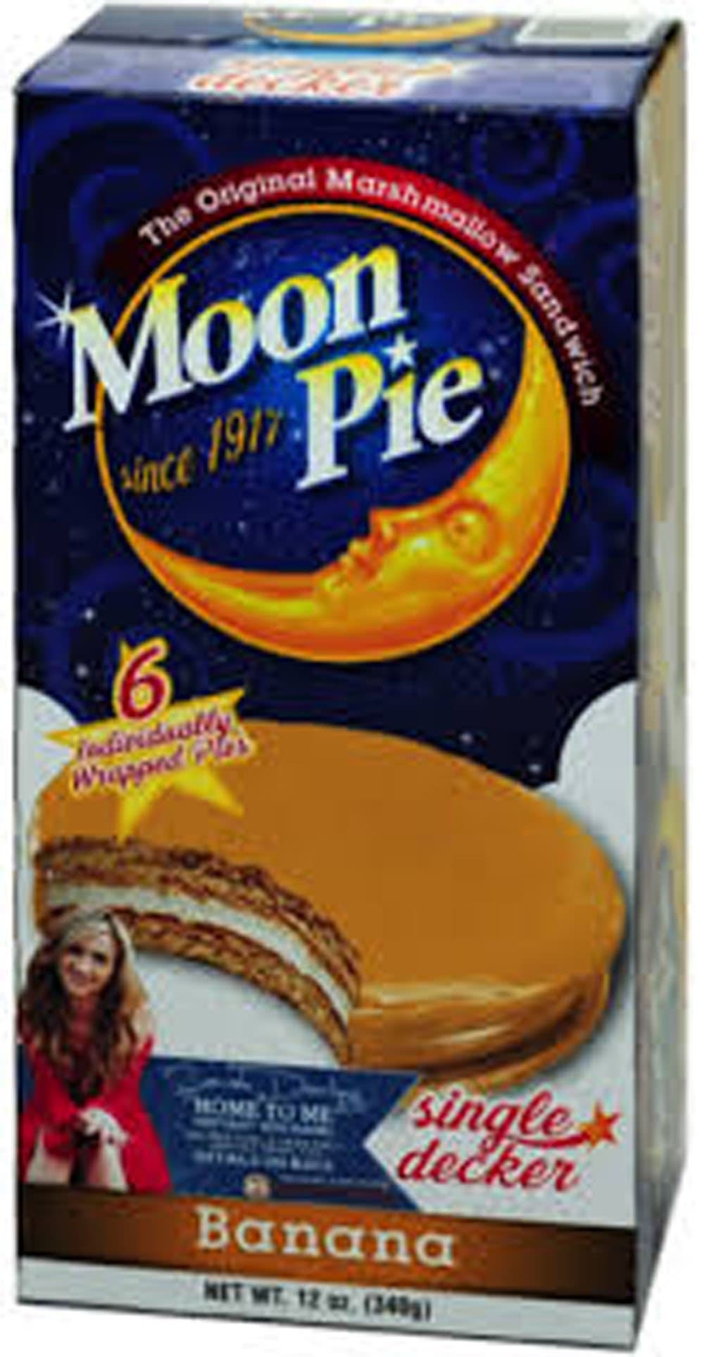Banana Moon Pies Single Decker, 2 Boxes
