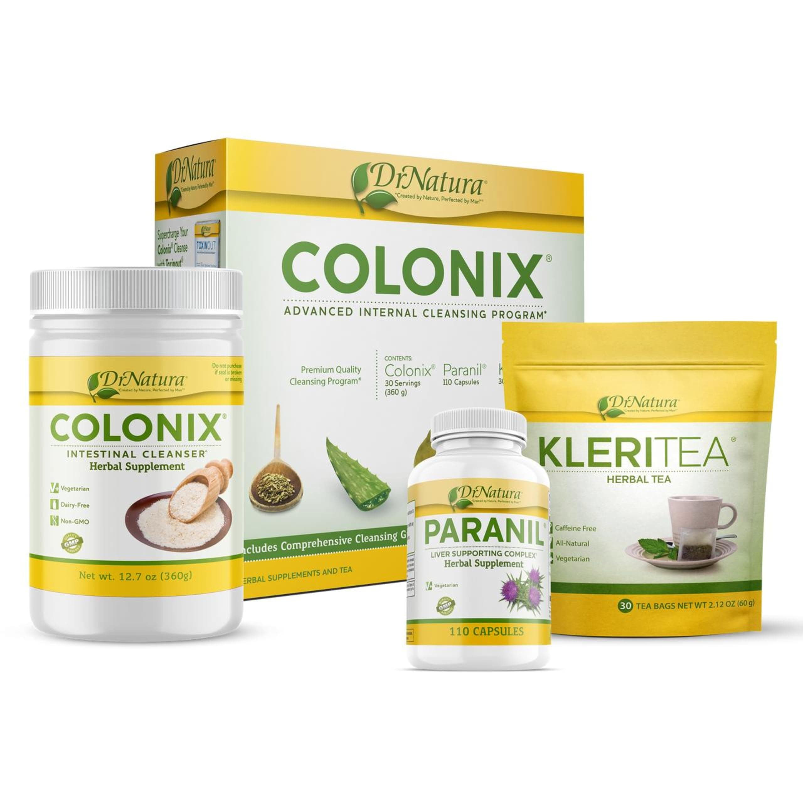 Colonix Advanced Internal Cleansing Program, Comprehensive Three-Part detoxifying Program, 30 Day Pack