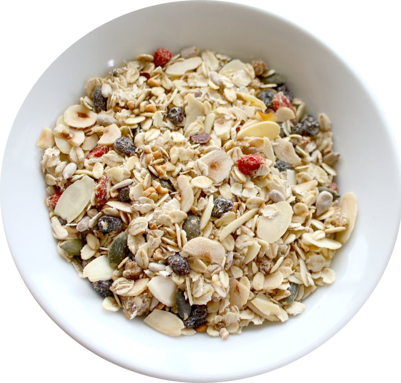 Gluten Free Muesli (1.5kg) with Mulberries, Goji Berries & 7 Types of Toasted Nuts & Seeds, Suitable for Coeliacs, Vegan, Dairy-Free