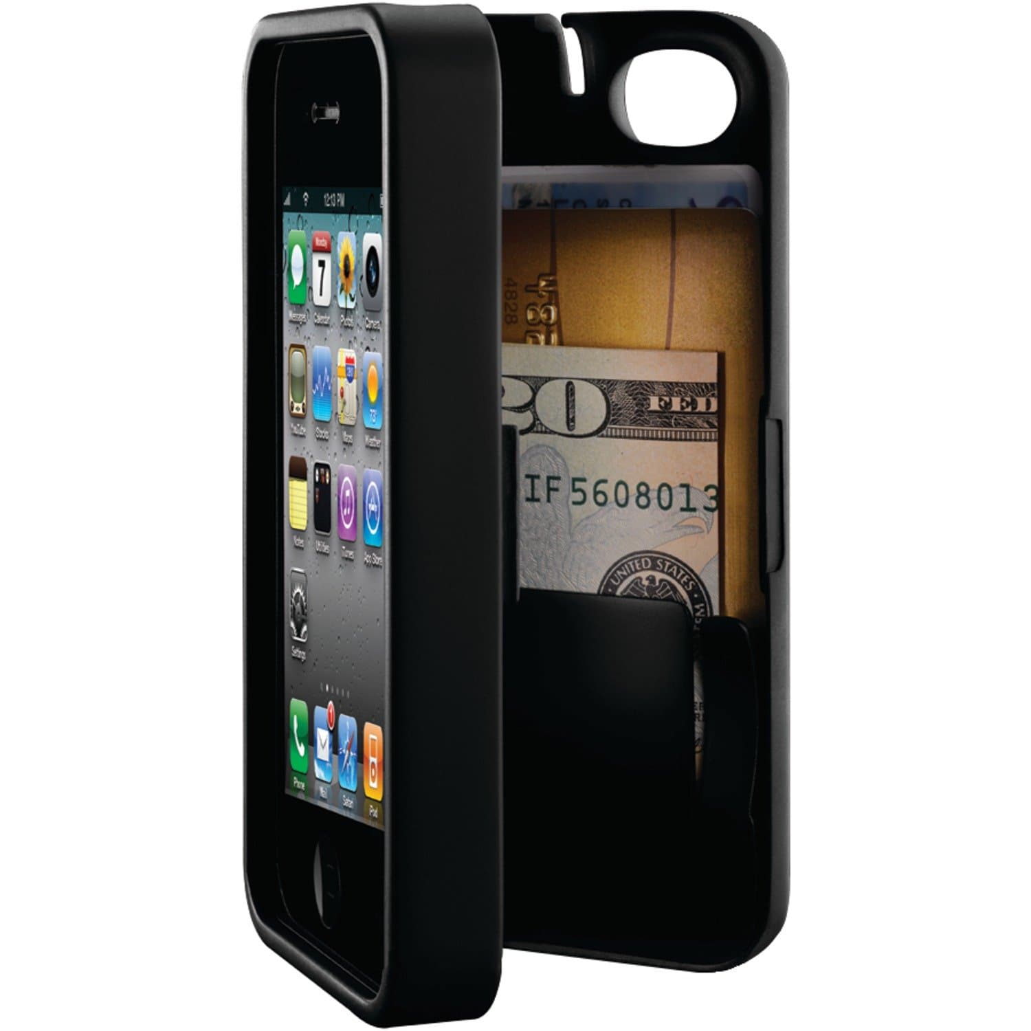 EYN Smartphone Case for iPhone 4/4s - Black (eynblack)