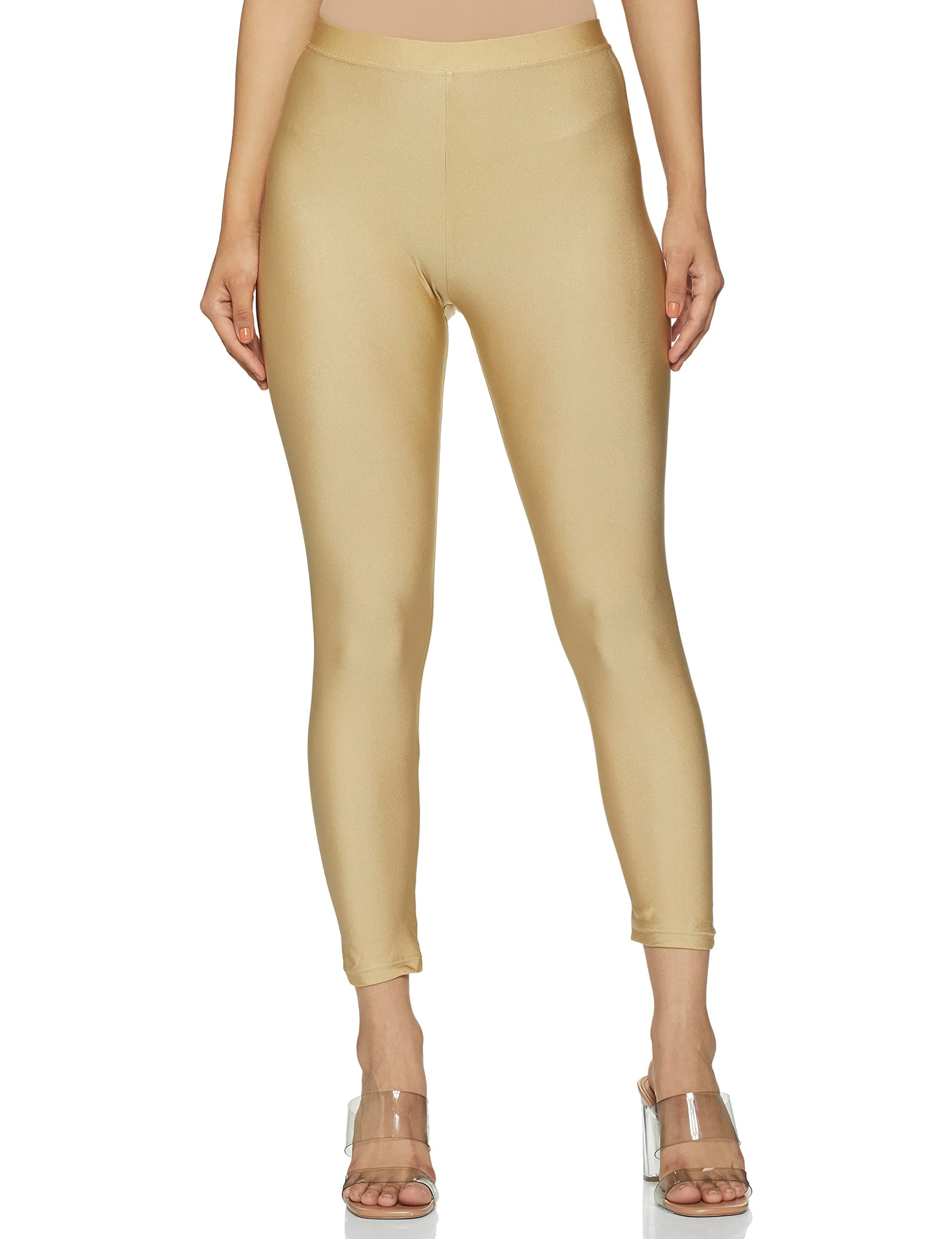 Women's Regular Fit Mid Rise Leggings