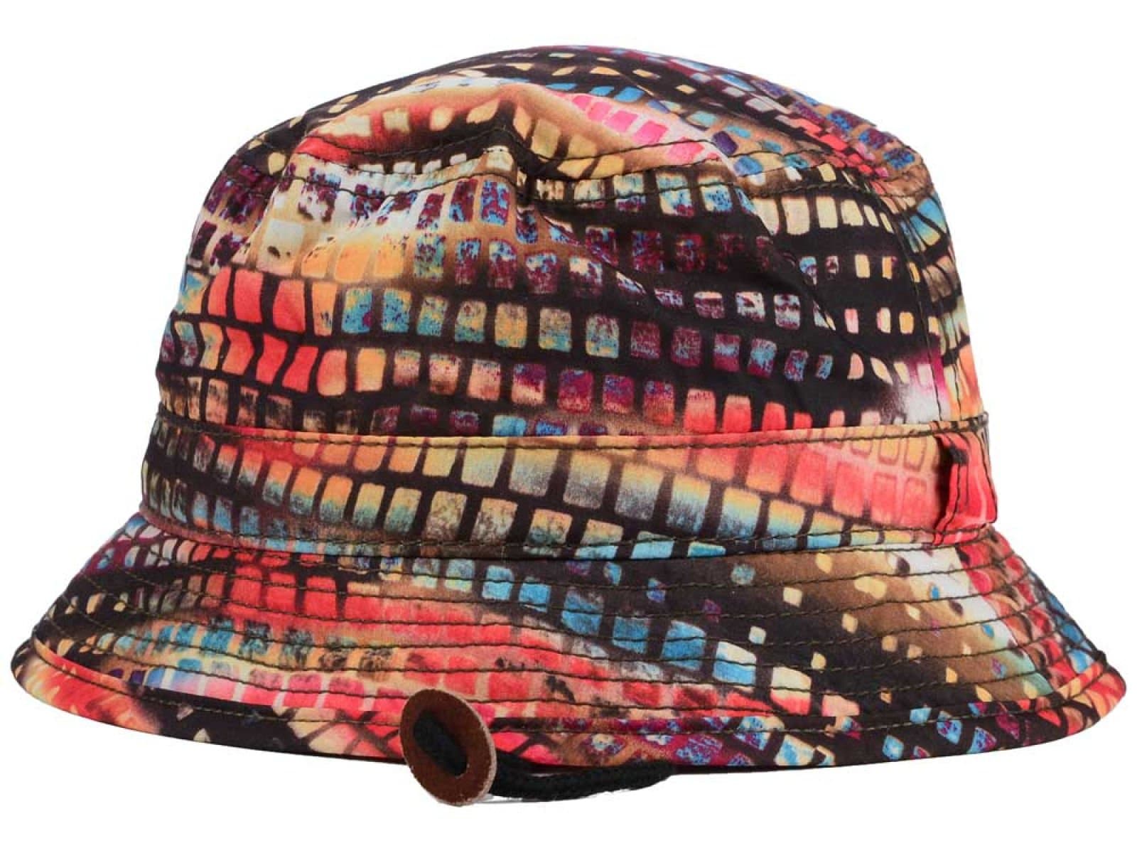 LIDS Abstract Tie-Dyed Print Flex-Fit Bucket Boonie Hat (Large/X-Large)