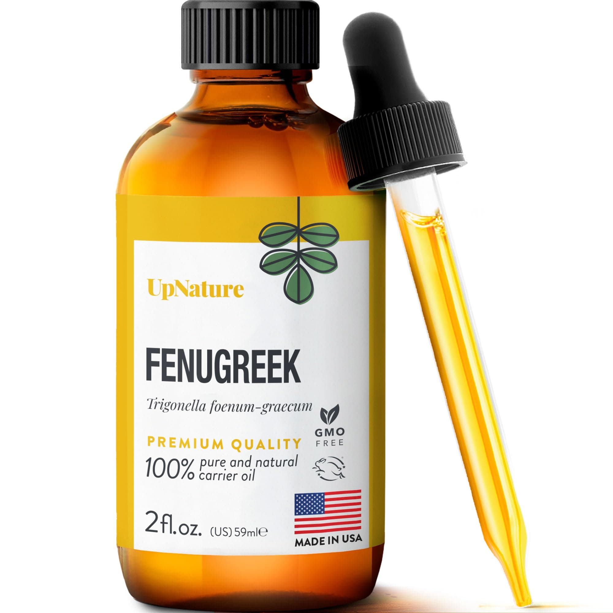 Fenugreek Oil - 100% Pure Fenugreek Seed Extract Essential Oil, 2oz