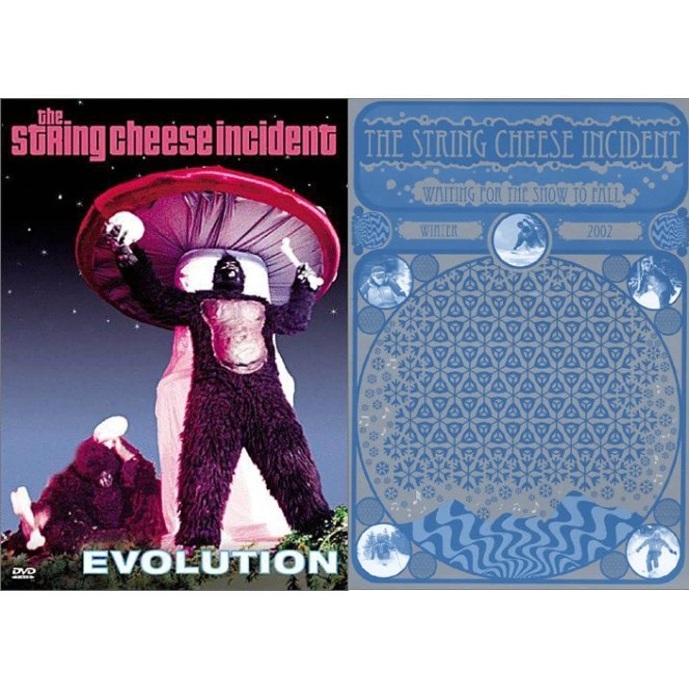 2 Pack (Evolution / Waiting For the Snow to Fall) - Music Video Pop Concerts - Bill Nershi, Michael Kang, Michael Travis, Keith Moseley, Kyle Hollingsworth, Jason Hann