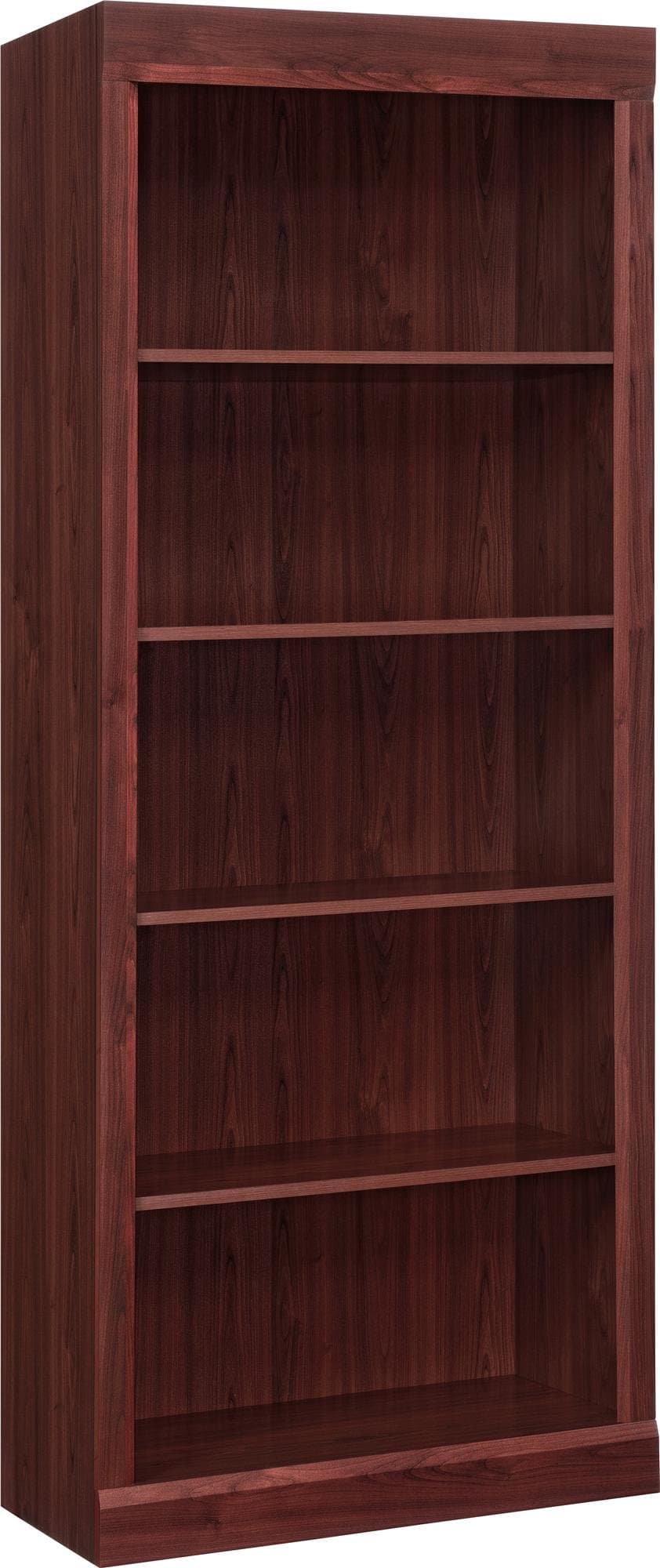 Altra Furniture 5-Shelf Bookcase The Monterrey Collection by Altra, 64-Inch, Cherry