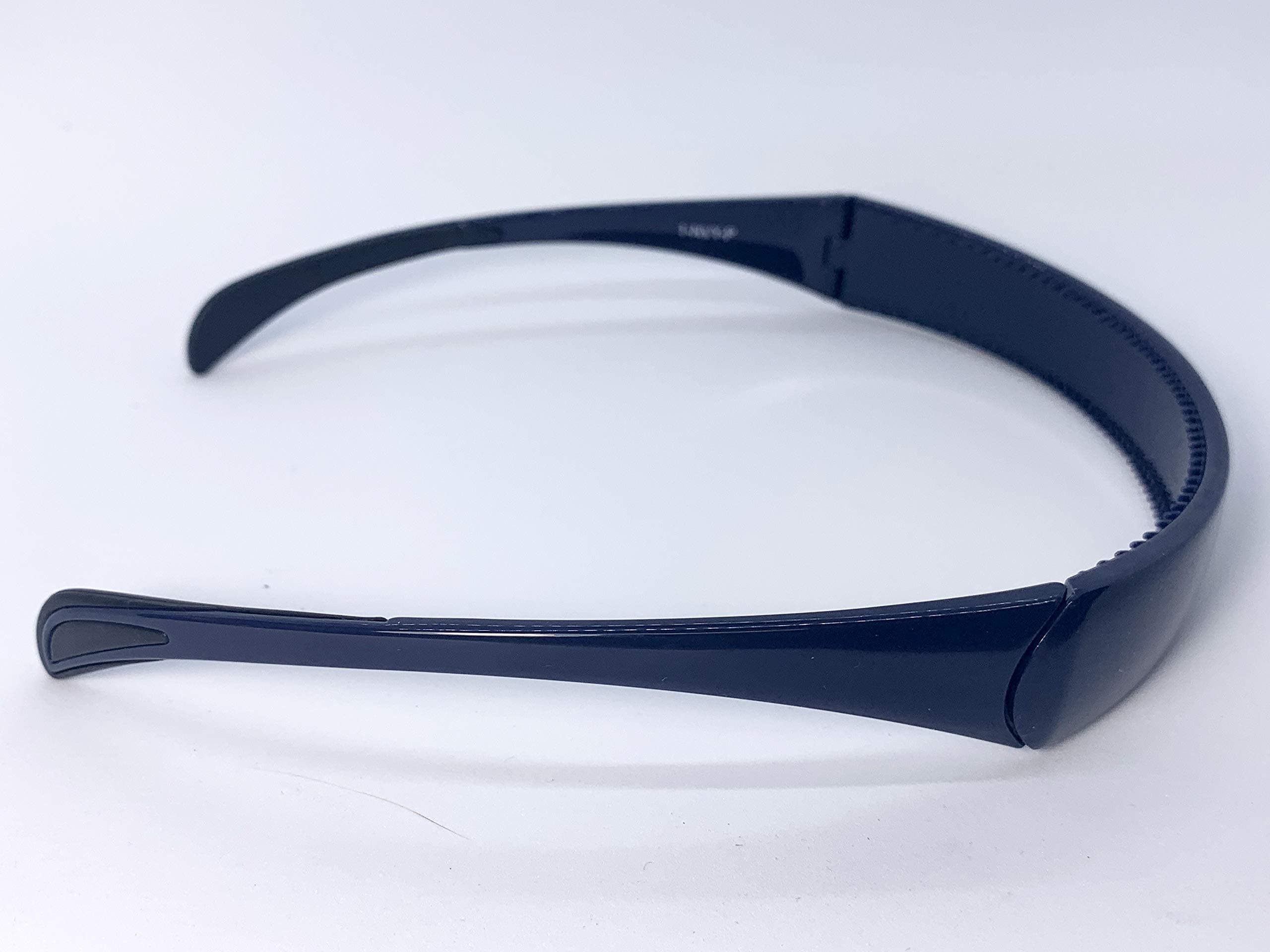 Hinged Headband fits like sunglasses providing lift and style without giving you a headache Band (Navy)