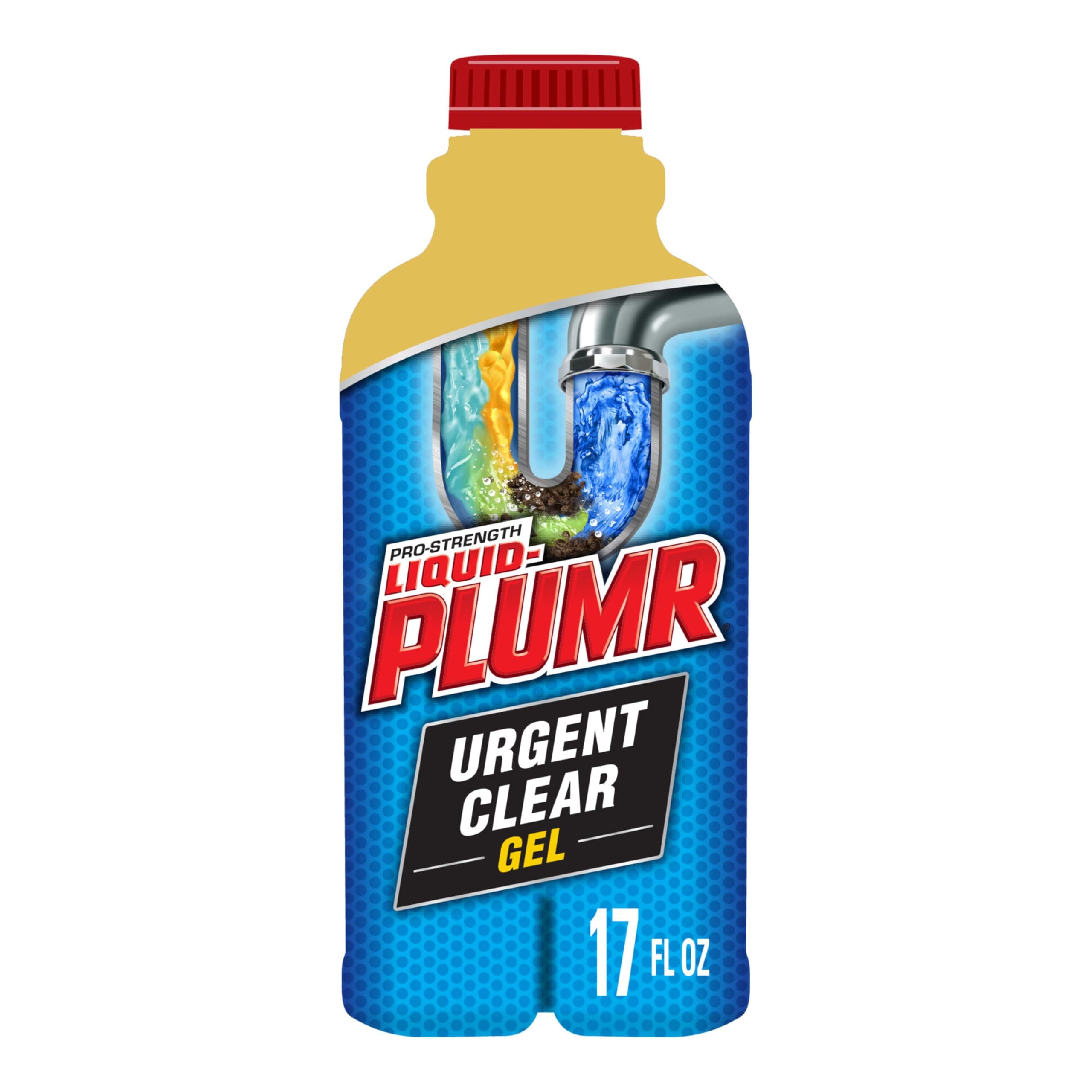 Pro-Strength Urgent Clear, Liquid Drain Cleaner, 17 Ounces