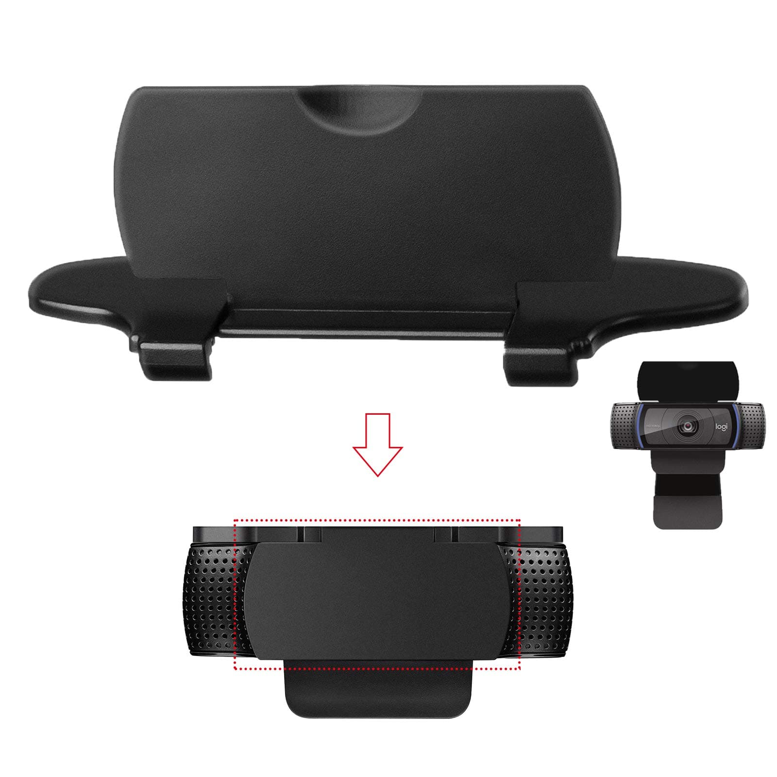 Privacy Cover Compatible for Logitech Webcam Camera C902S/C920/C922 /C922PRO/C930C/ C930e/C922X/C930/Pro 22/920 Pro