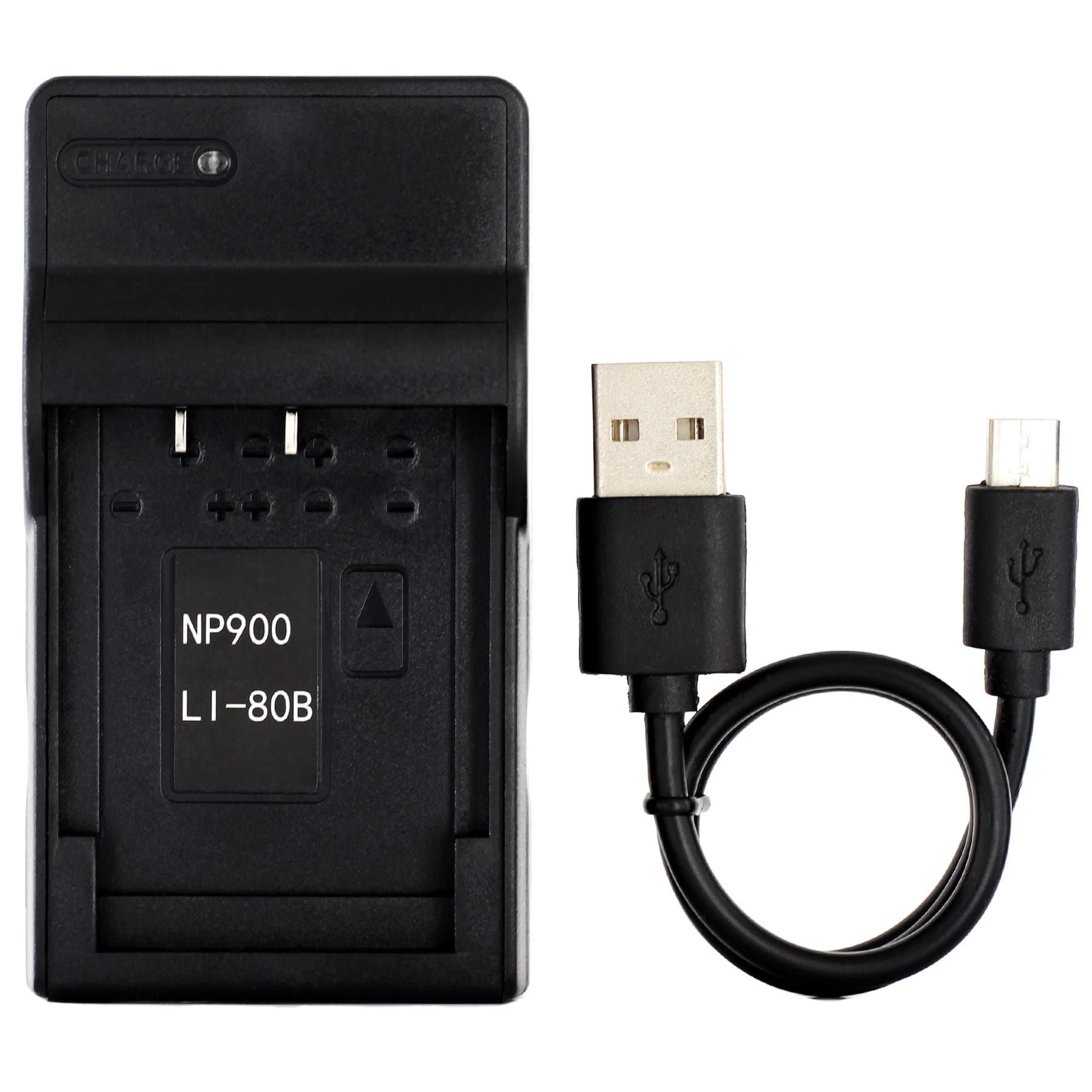 Norifon LI-80B USB Charger for Olympus T-100, T-110, X-36 Camera and More