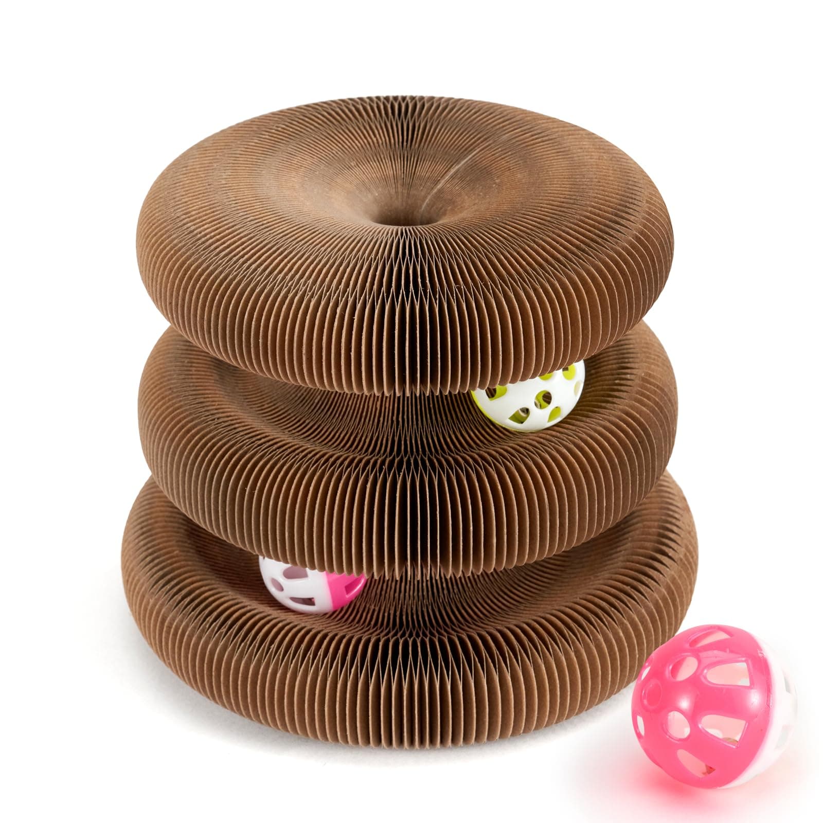 Magic Organ Cat Scratching BOAD, Cat Cardboard Scratcher, Ultimate Interactive Mental & Physical Exercise for Indoor Cats