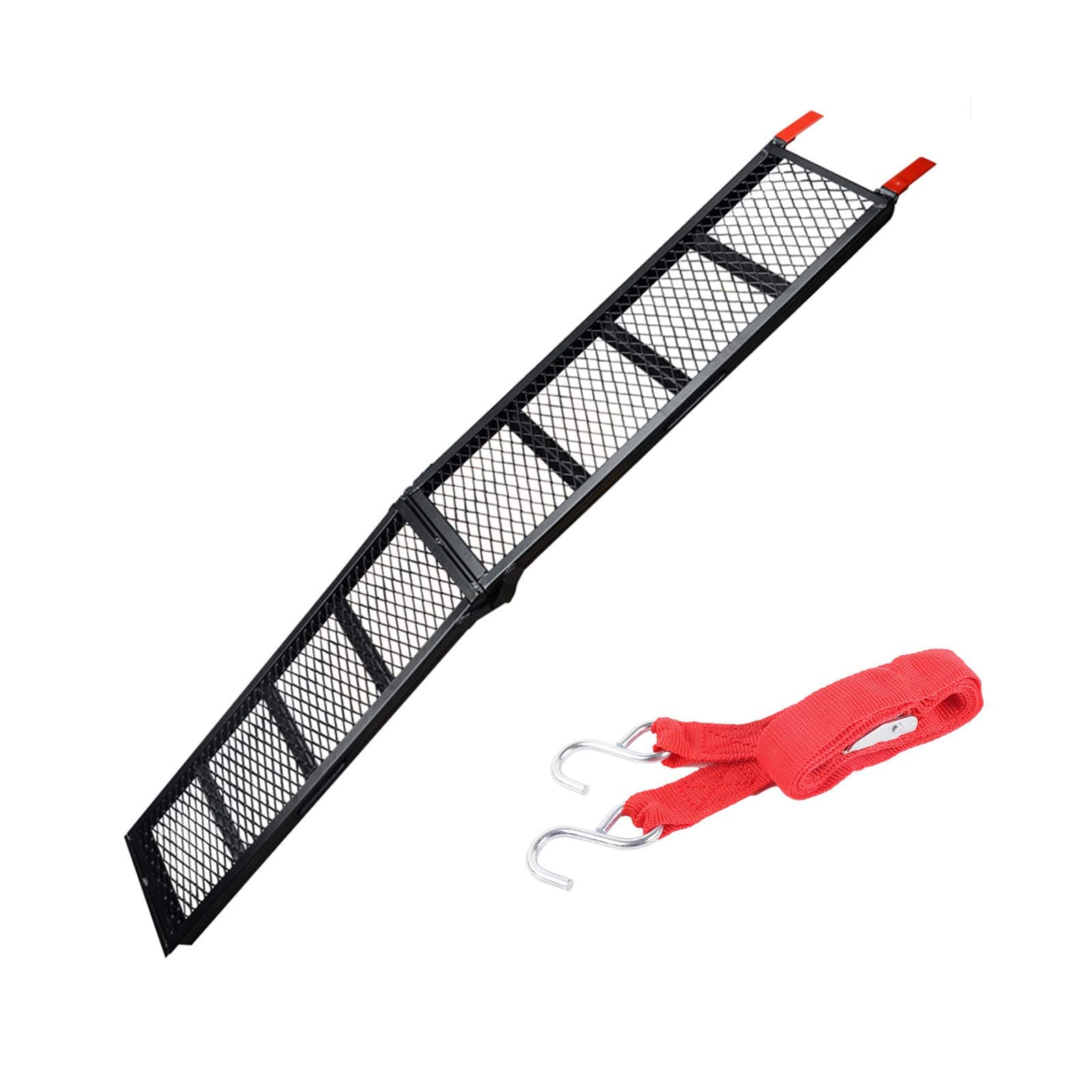 APT Motorcycle Steel Loading Ramp Folding 203 cm x 28 cm Maximum Load 340 kg handle & # X1 °F3CD ?