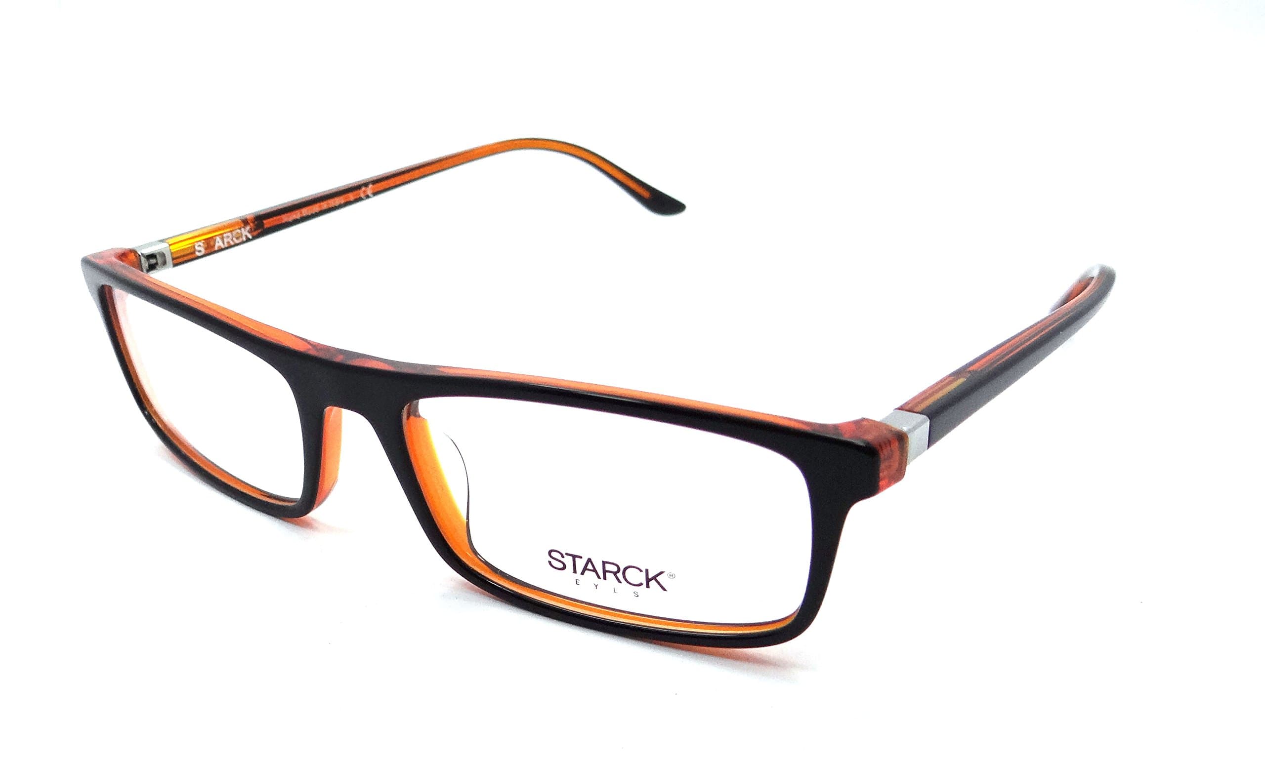 Mikli Eyeglasses Frames SH3034 0019 53x17 Black/Orange Italy