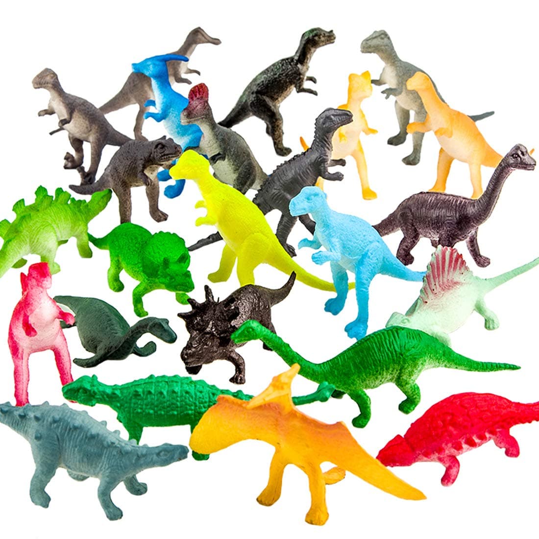 ValeforToy 72 Piece Mini Dinosaur Toy Set