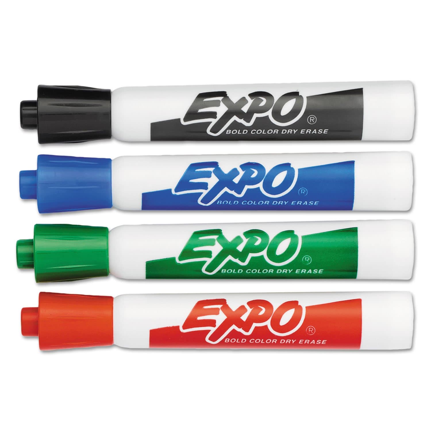 Original Dry Erase Markers, Chisel Tip, Assorted Colors, 4 Pack