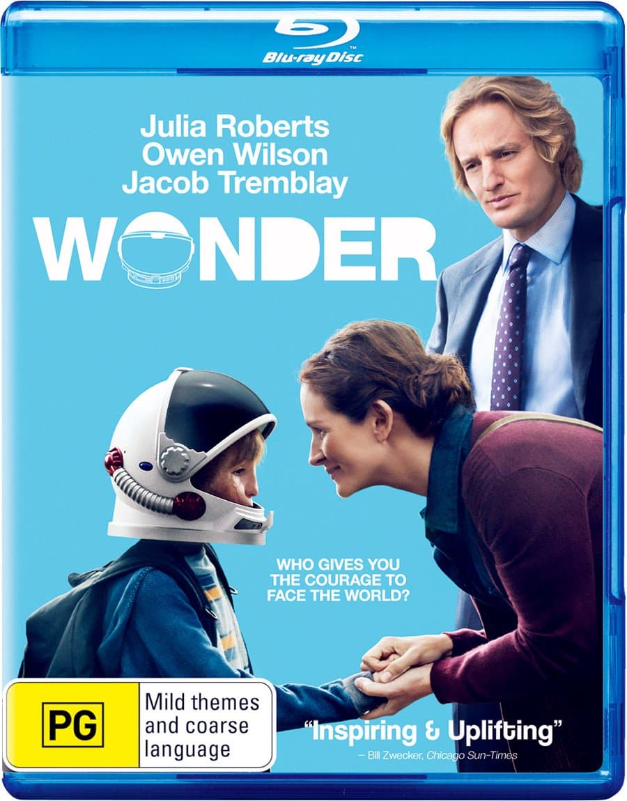 Wonder | Julia Roberts, Owen Wilson, Jacob Tremblay | NON-USA Format | Region B Import - Australia