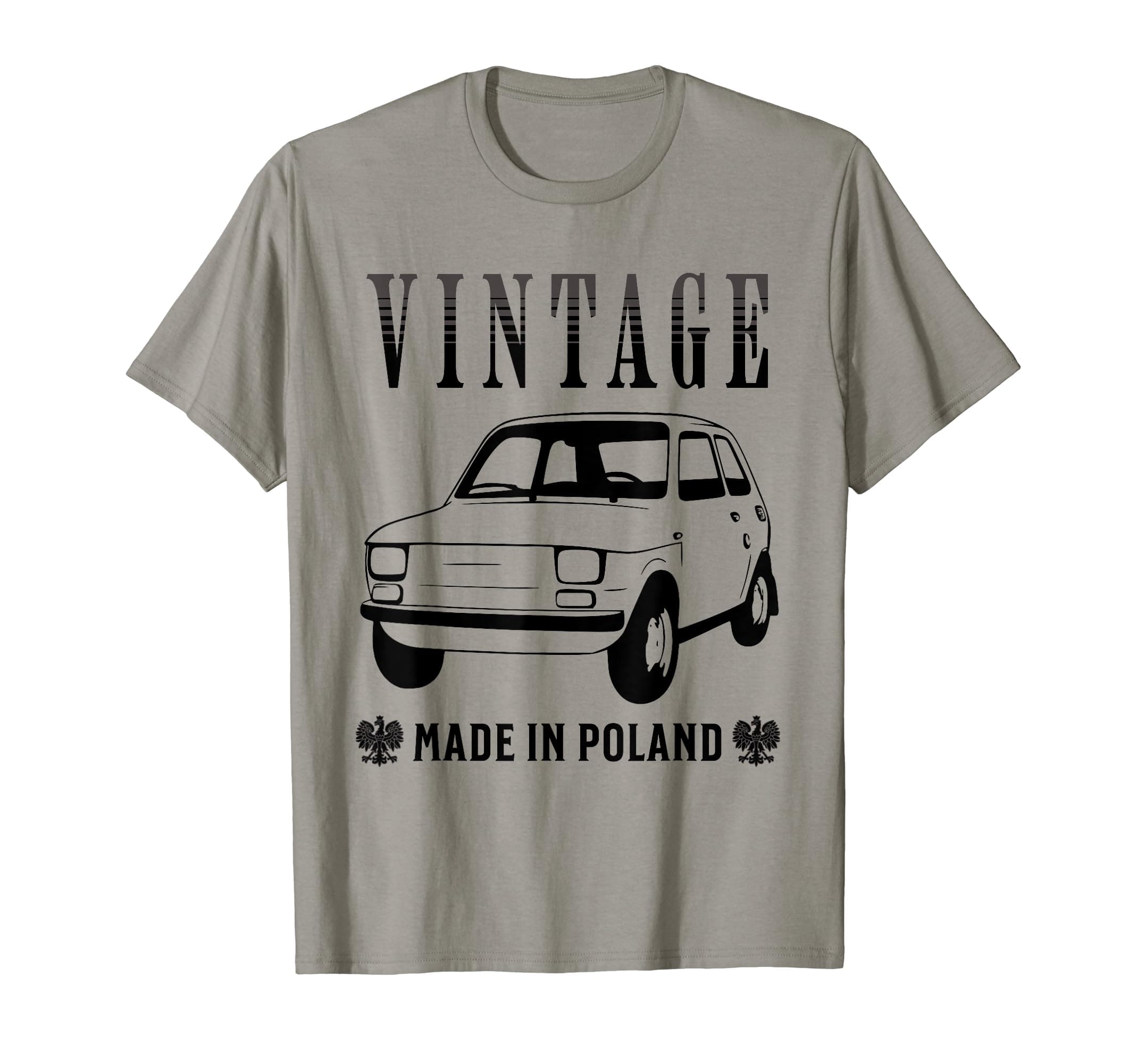 Made In Poland Vintage Retro Funny Polska GiftsMade In Poland Vintage Retro Funny Maluch Polska Polish Gift T-Shirt