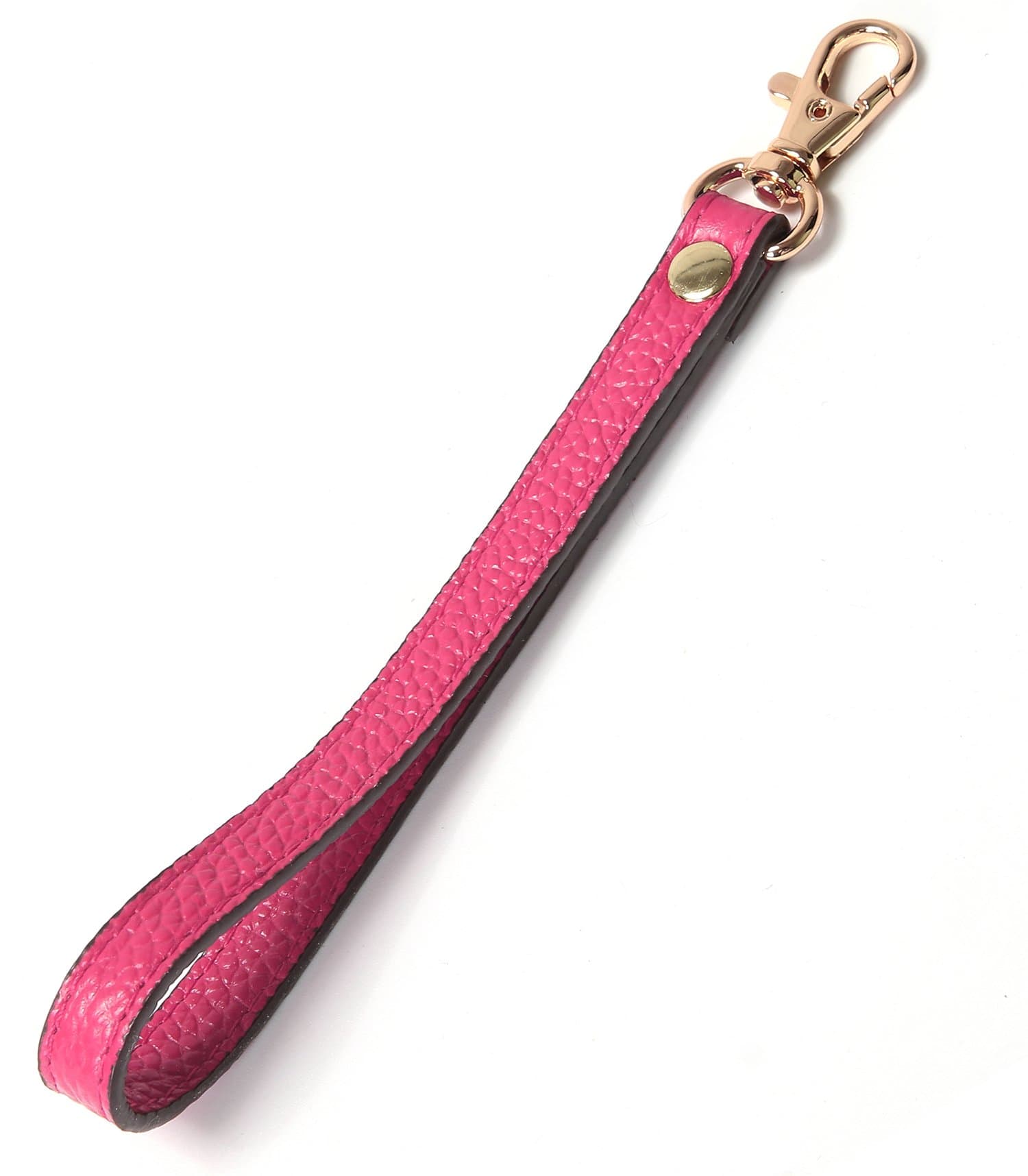 Wristlet Strap, Genuine Leather Keychain Wristlet KeyChain Hand Strap for Wallet Purse Clutch Cellphone Wristlet Key