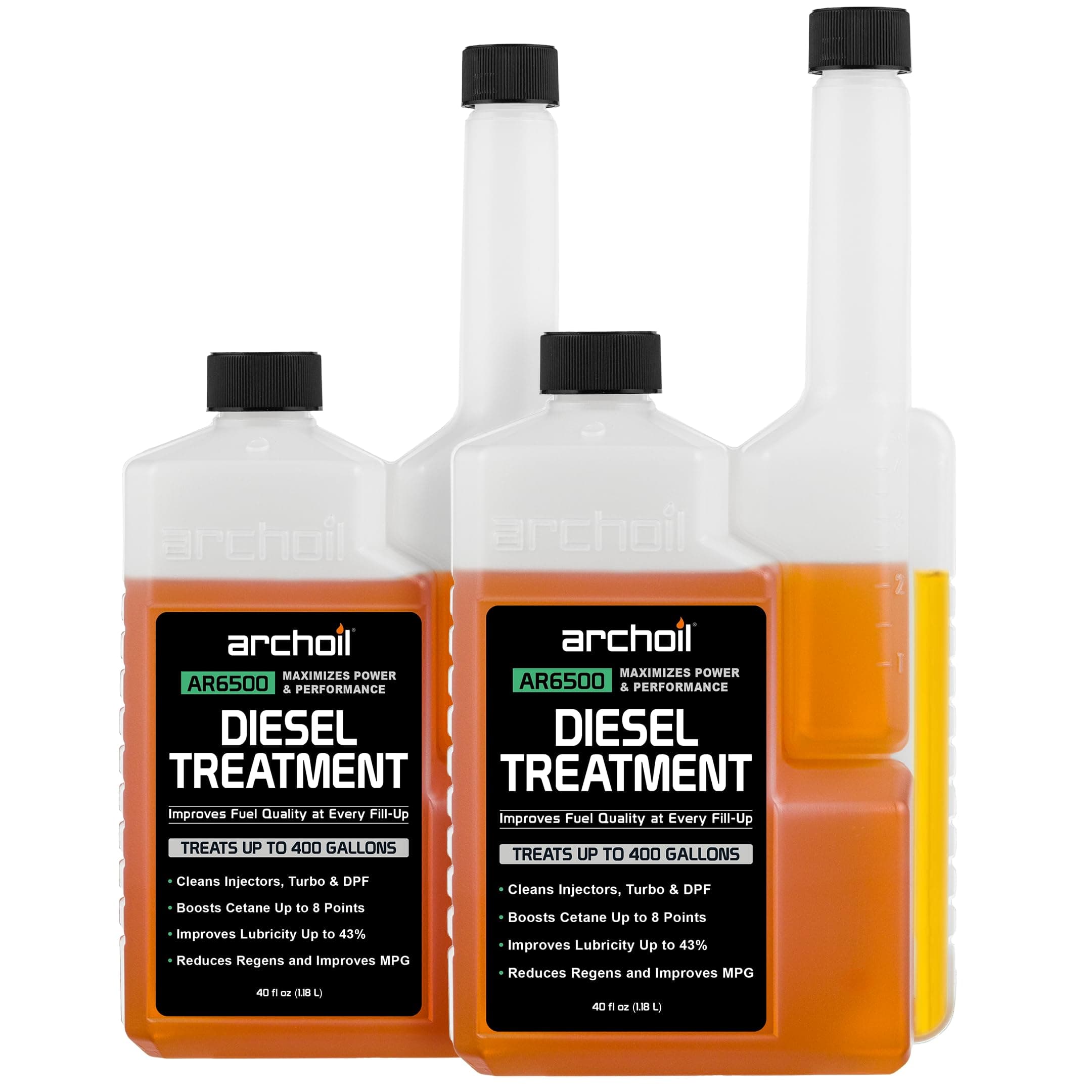 Archoil AR6500 Diesel Treatment (2 Pack) - Additive for All Diesel Vehicles
