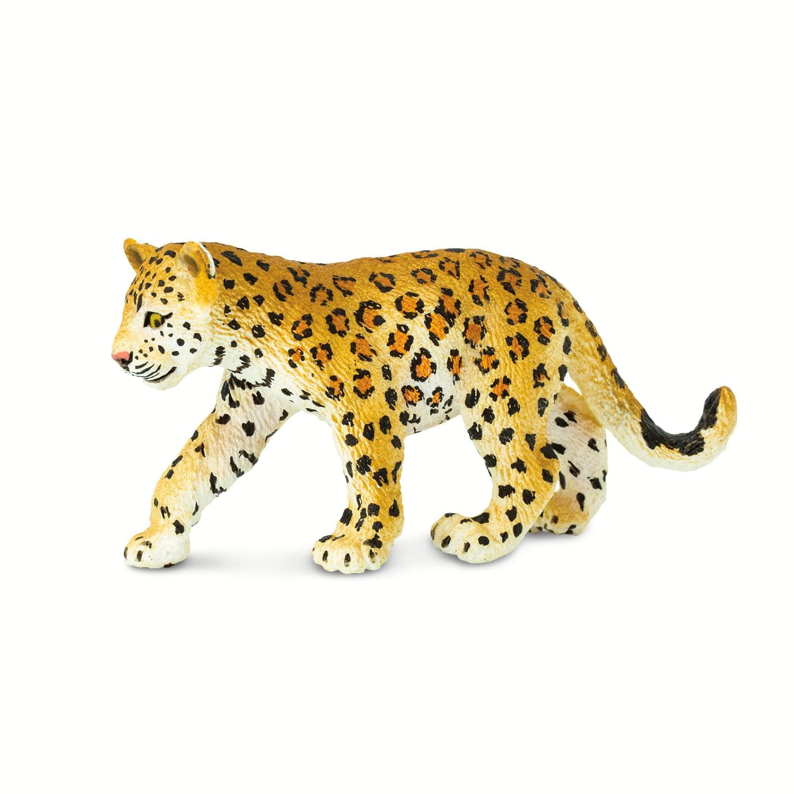 Safari Ltd. Leopard Cub Toy Figurine - Lifelike, Hand-Painted 3.1" Model Figure - Safe, Educational Toy for Boys, Girls & Kids Ages 1+