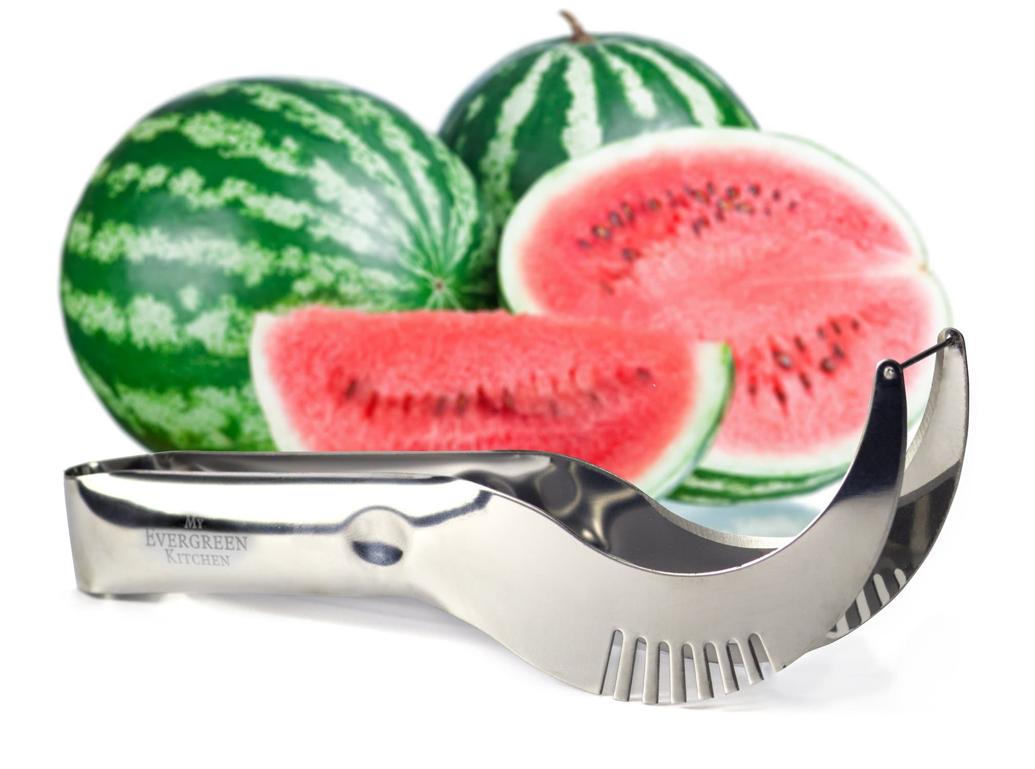 Watermelon cutter & knife - Easy to use Watermelon slicer from My EverGreen Kitchen
