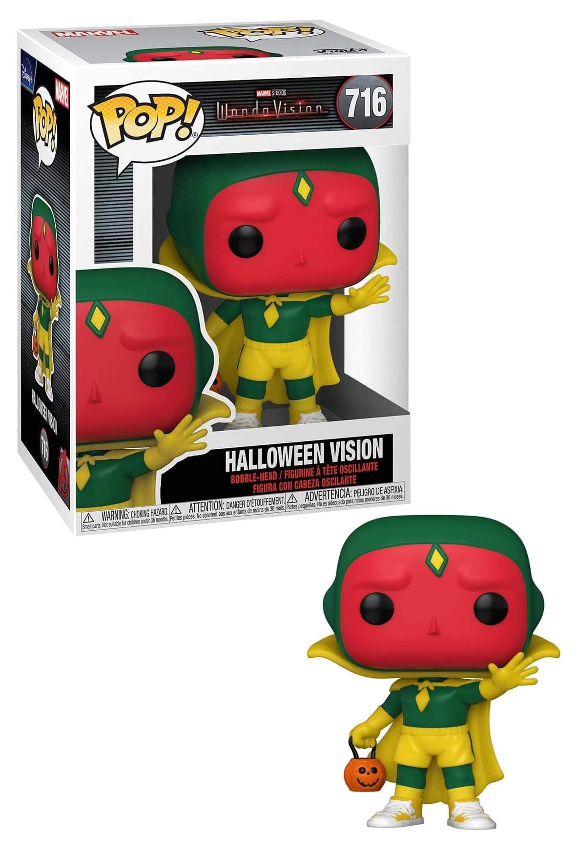 Pop! Marvel: WandaVision - Halloween Vision Vinyl Figure