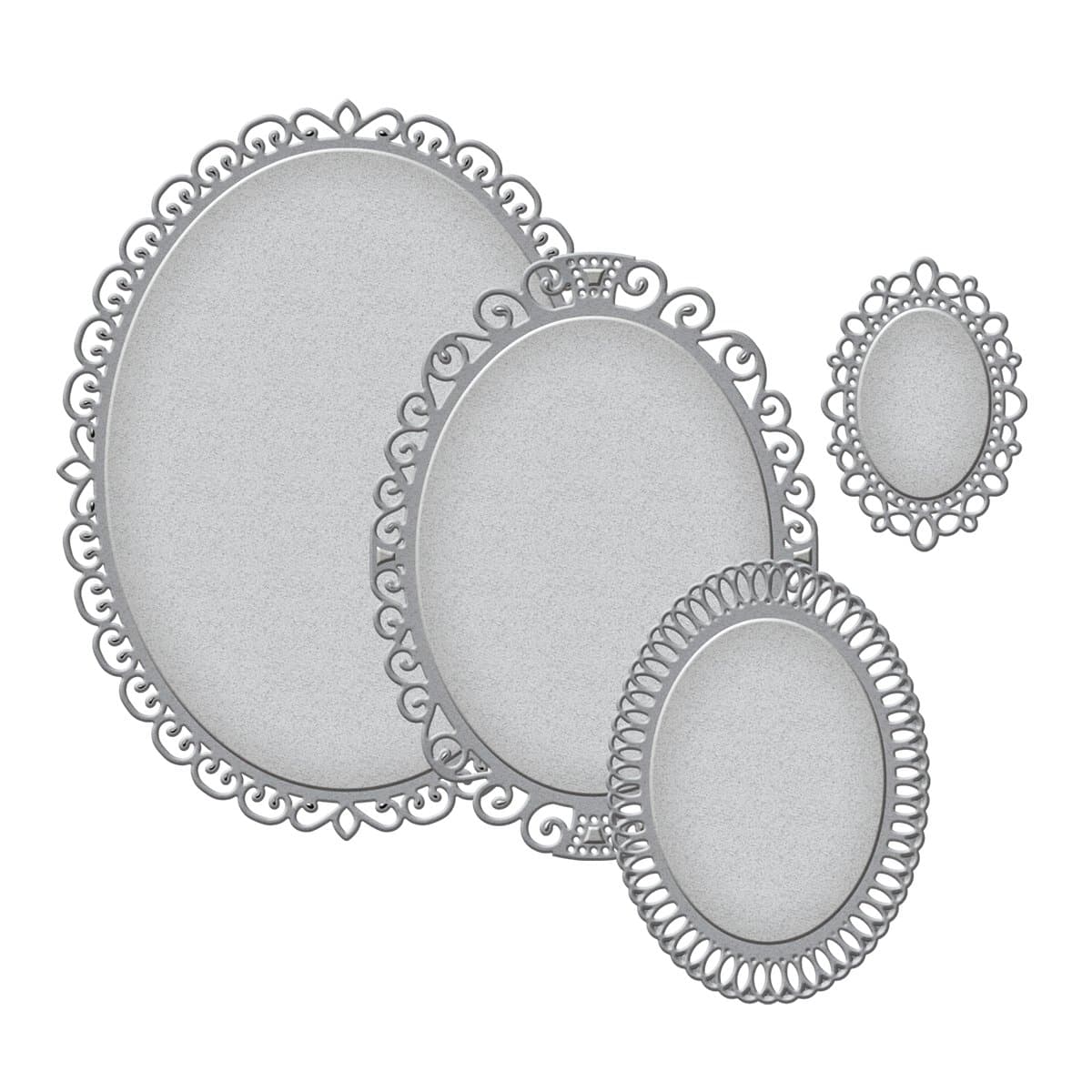 Spellbinders S4-425 Nestabilities Elegant Ovals Etched/Wafer Thin Dies